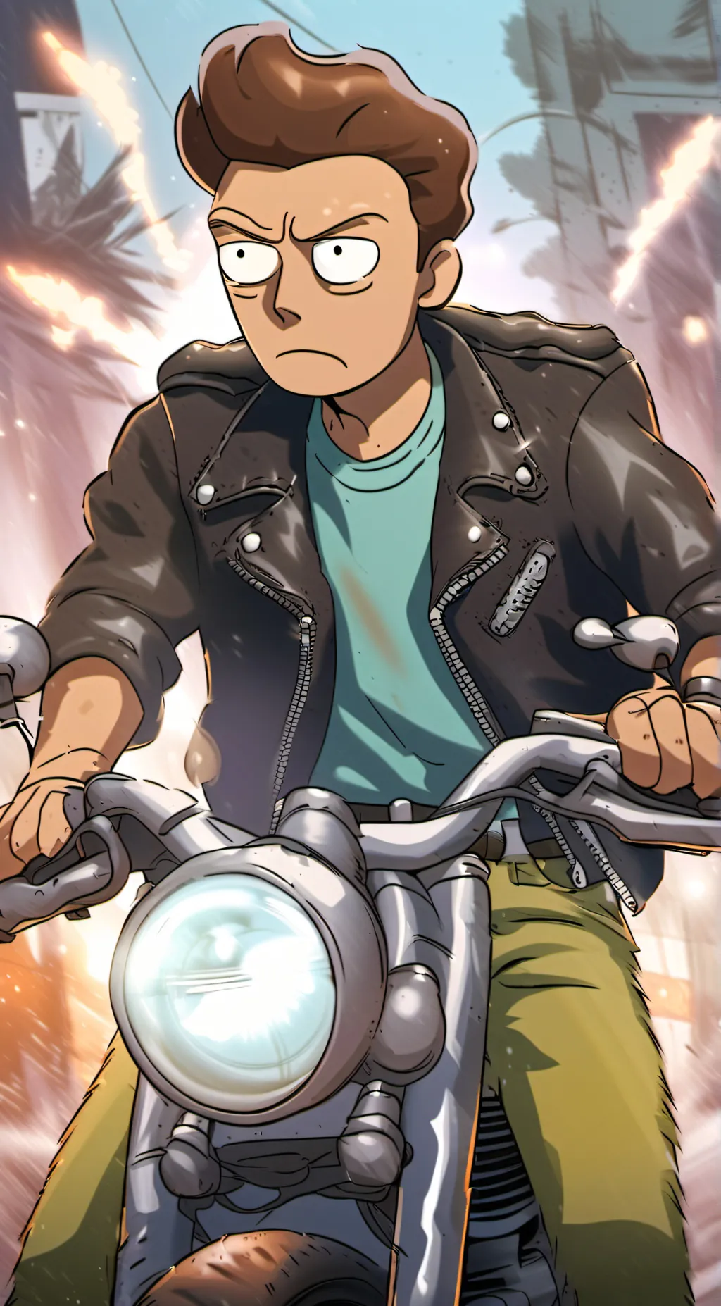 Talkie AI - Chat with Greaser Morty