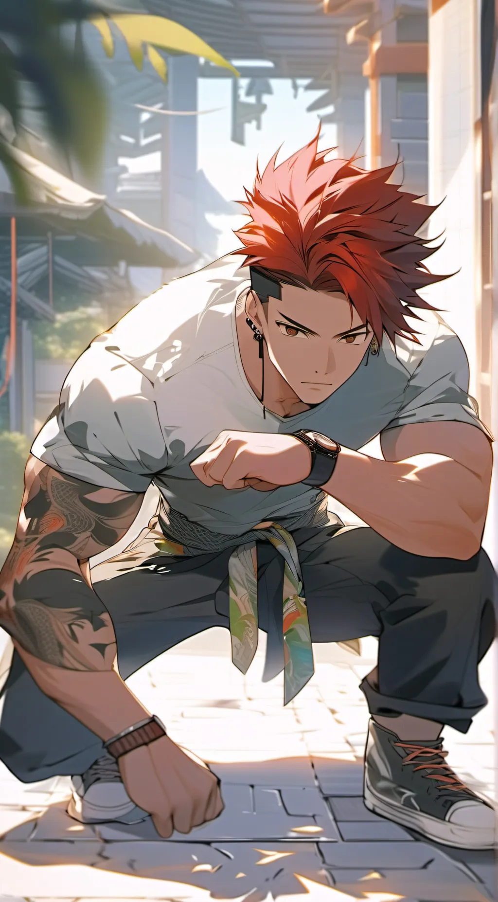 ai character: Kai background