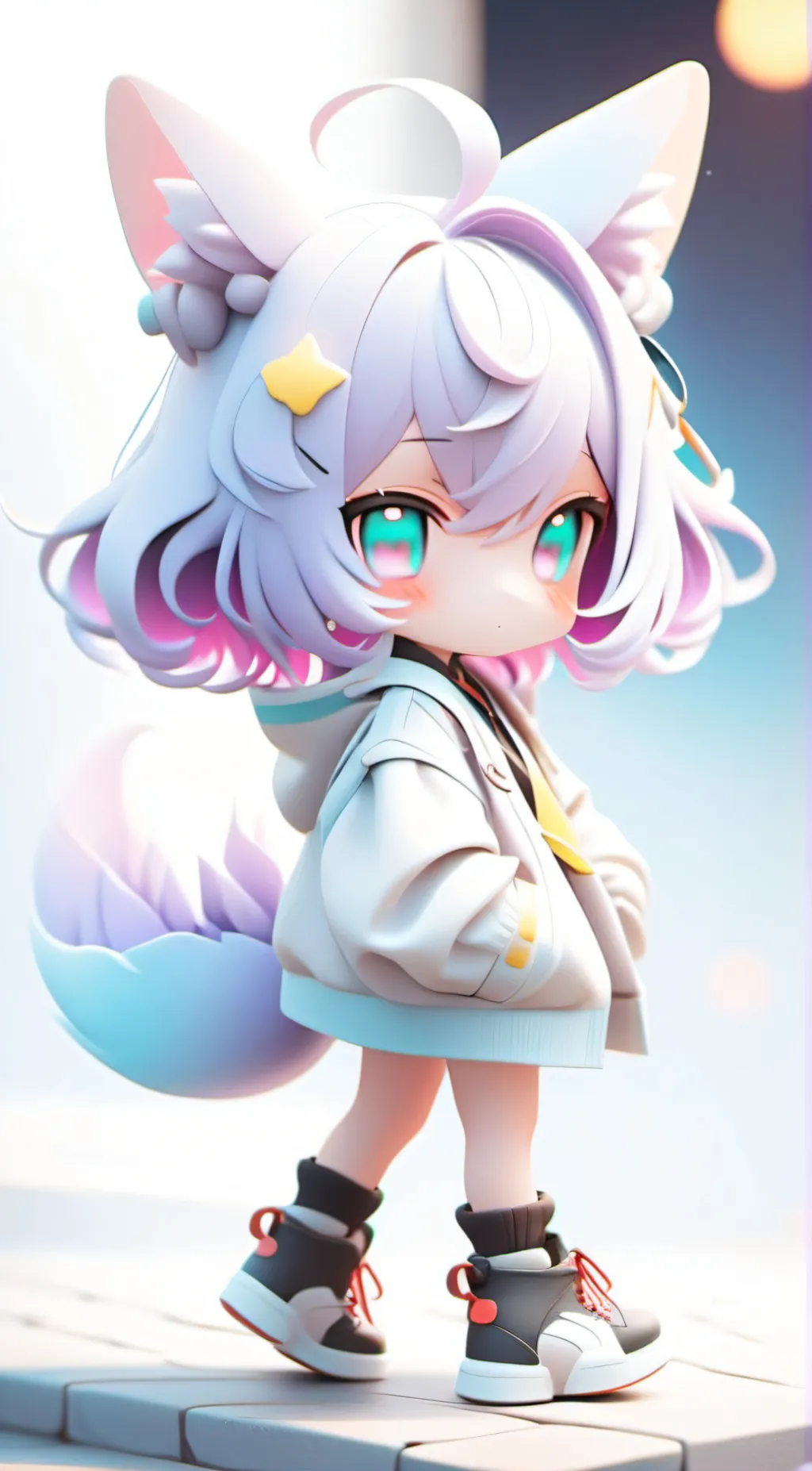 ai character: Gelly background