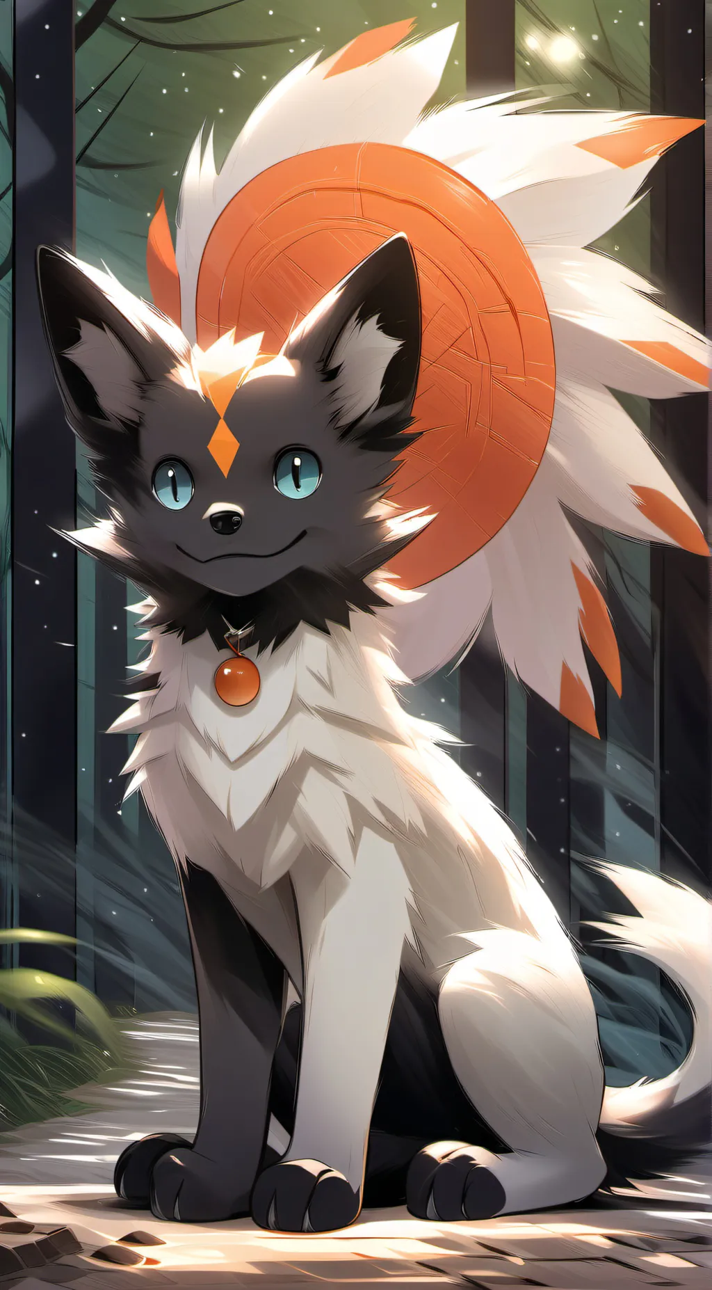 ai character: sprigatito background