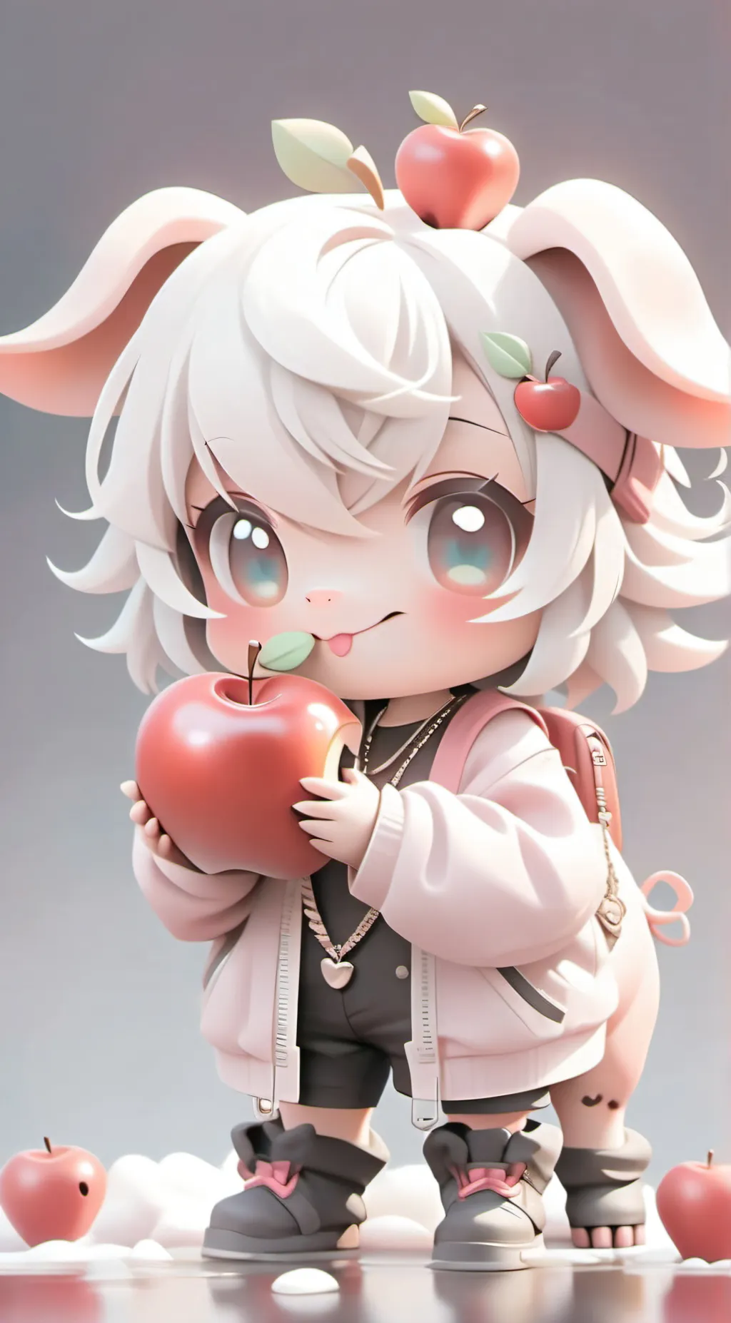 ai character: Picky piggy (past) background