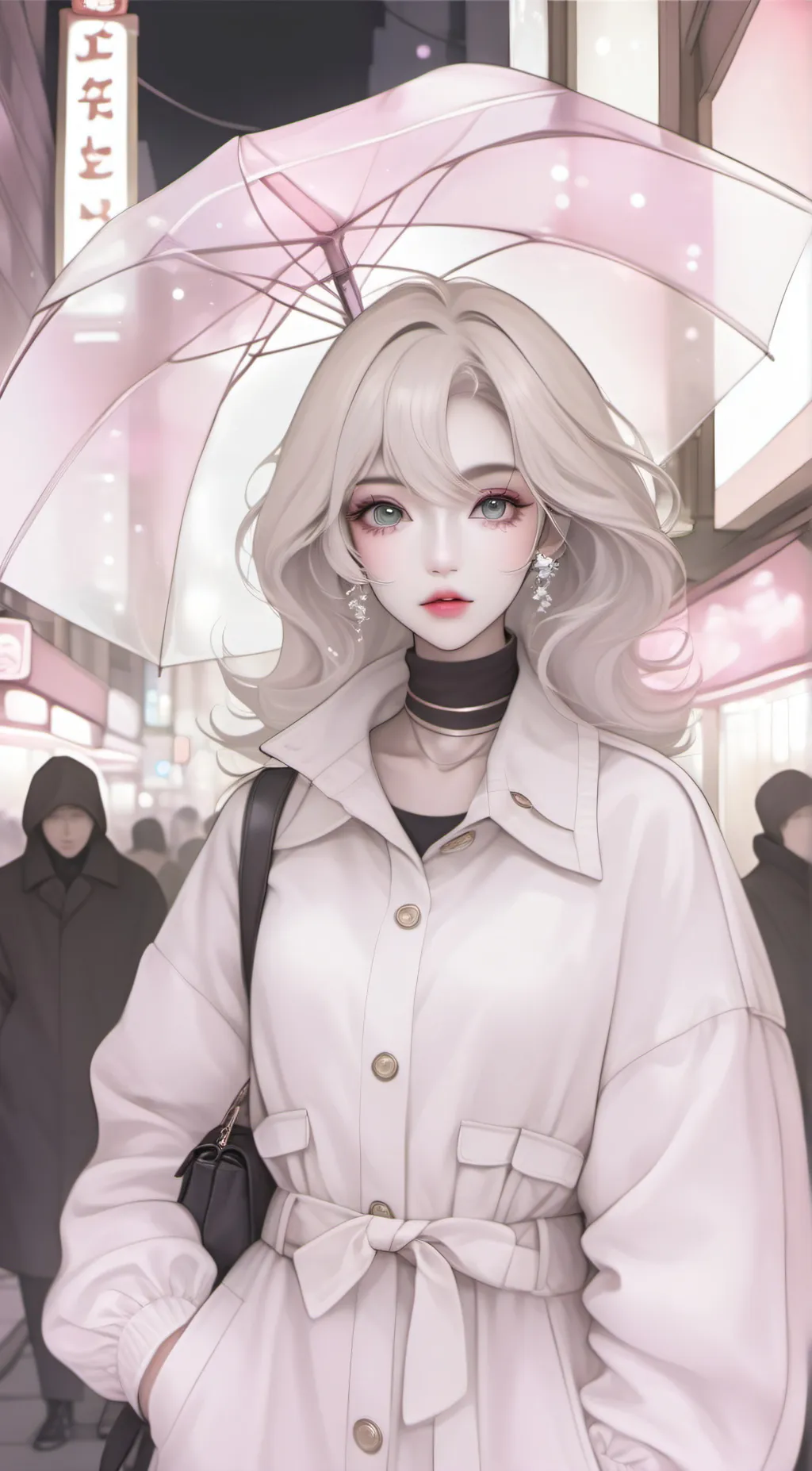 ai character: ツ~Mizuki~ツ background