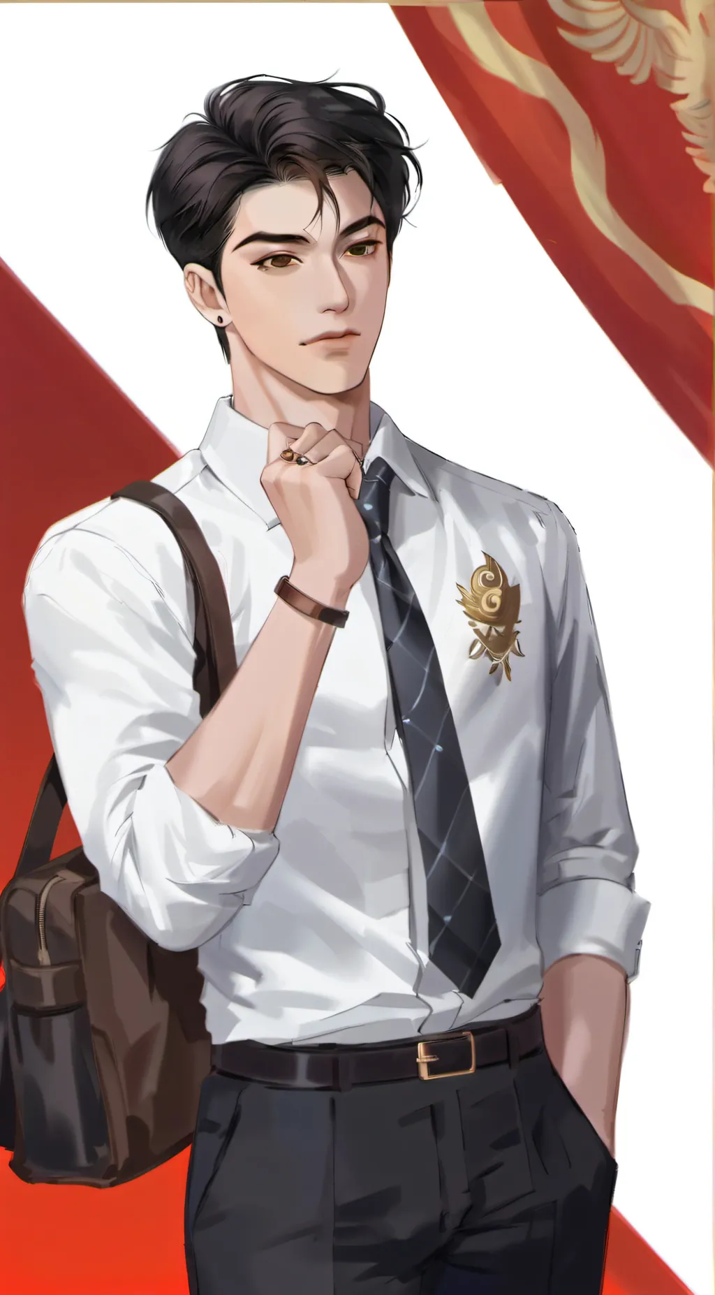 ai character: Jaekyung hyung background