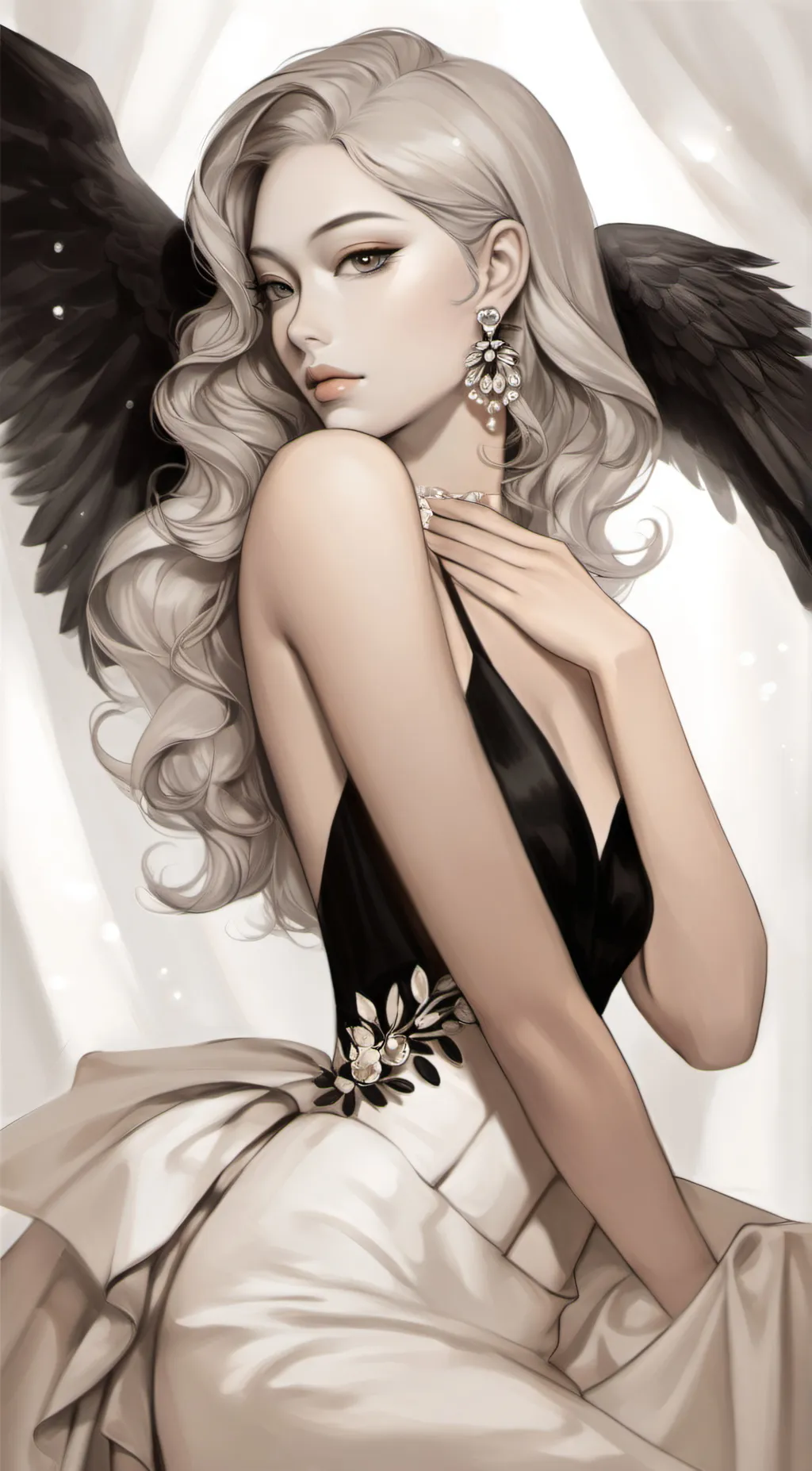 ai character: Ariana background