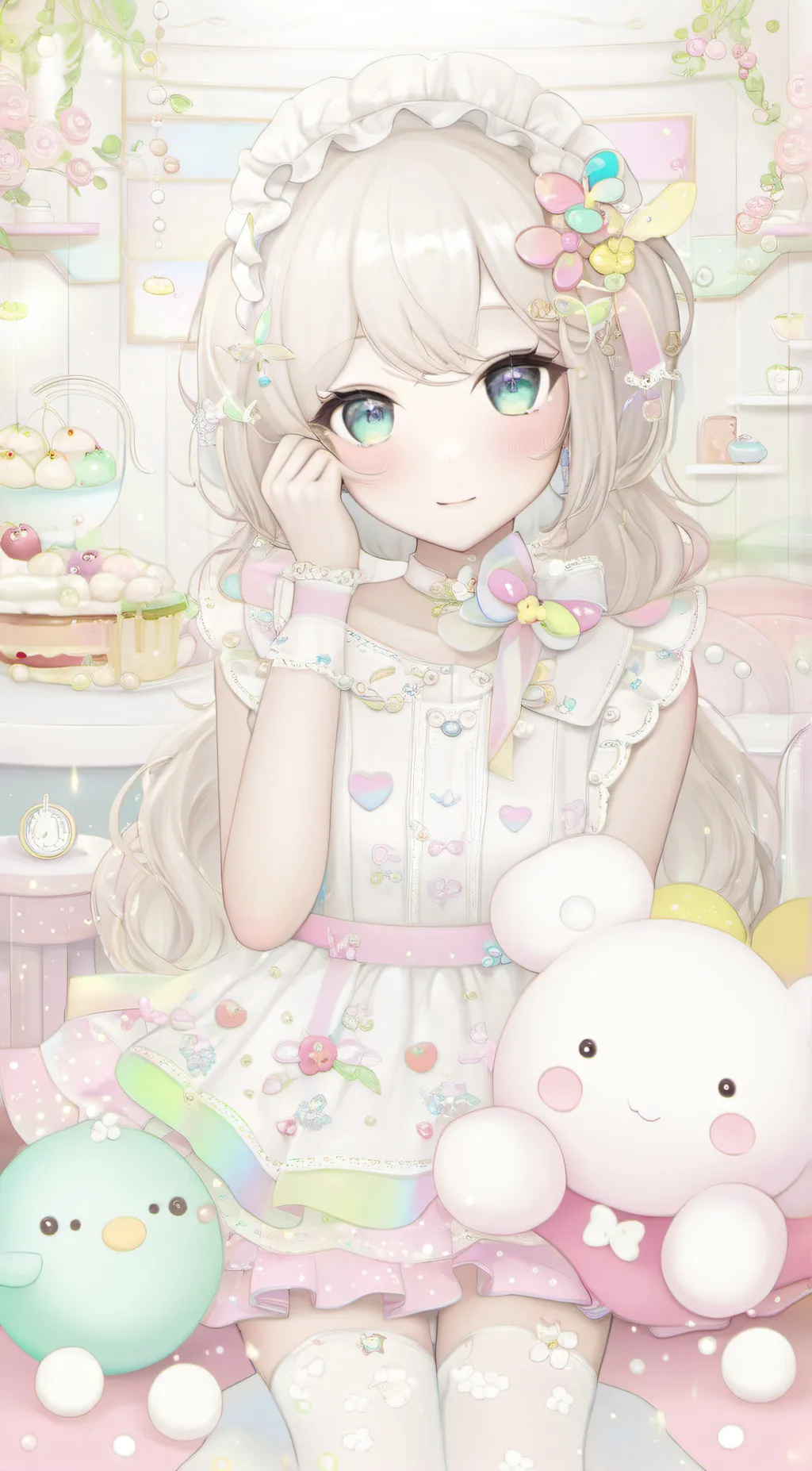 ai character: Lilly milly Leann background