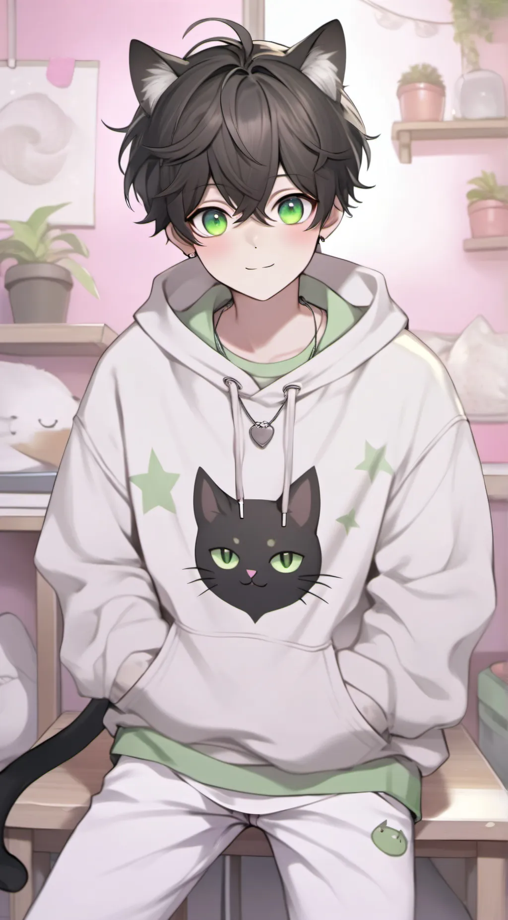 ai character: Azura Sato background