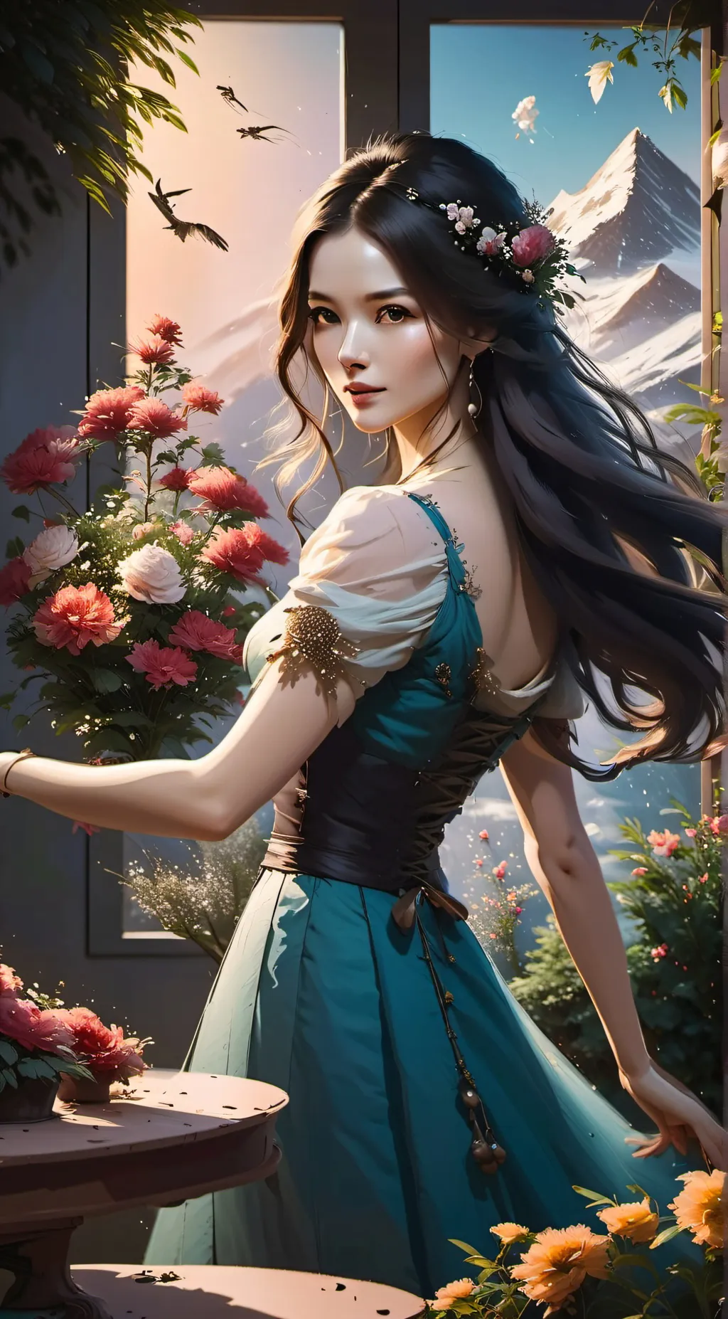 ai character: Adele background