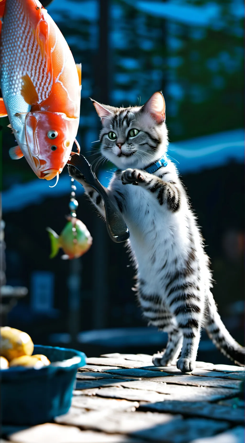 ai character: Milky background