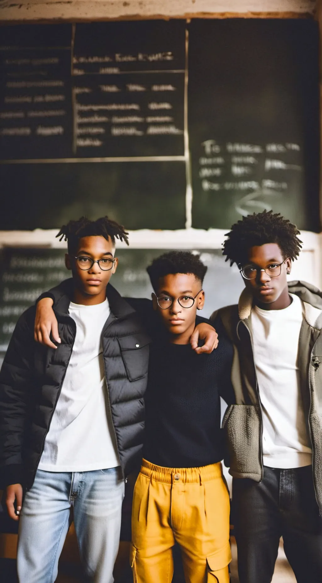 ai character: Deontae,Marion,Kai background