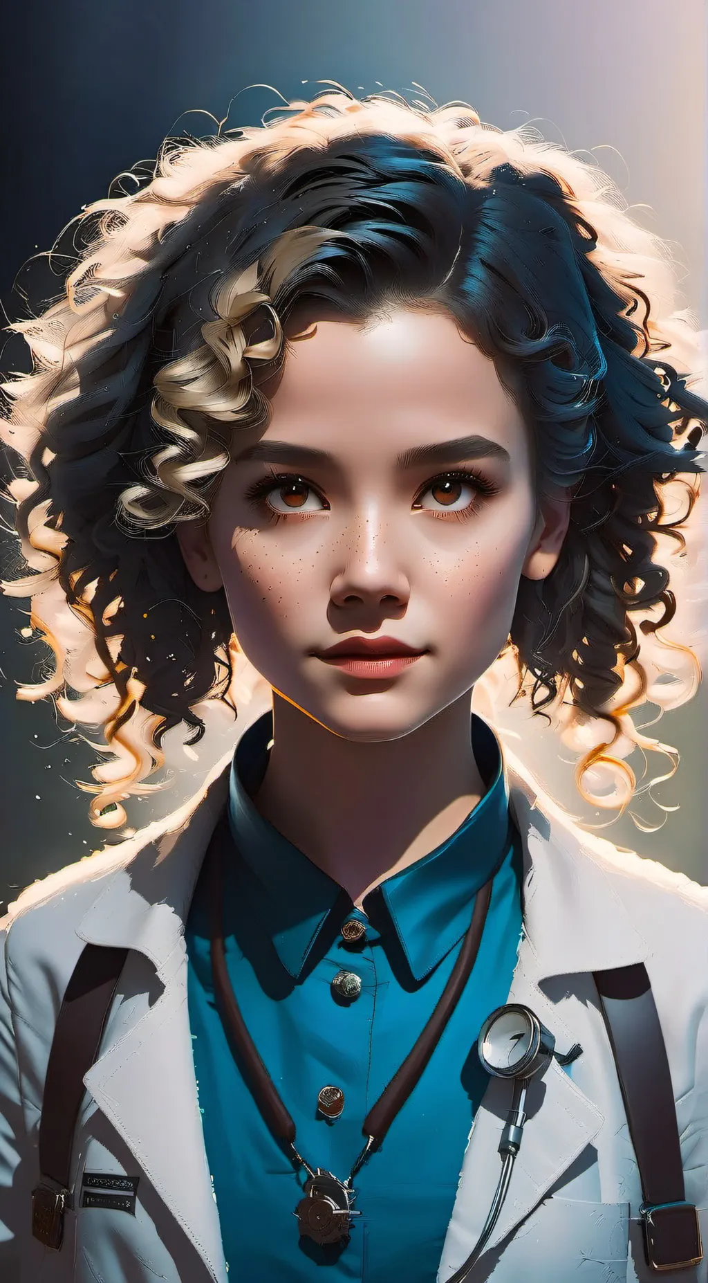 ai character: Doctor Eva background