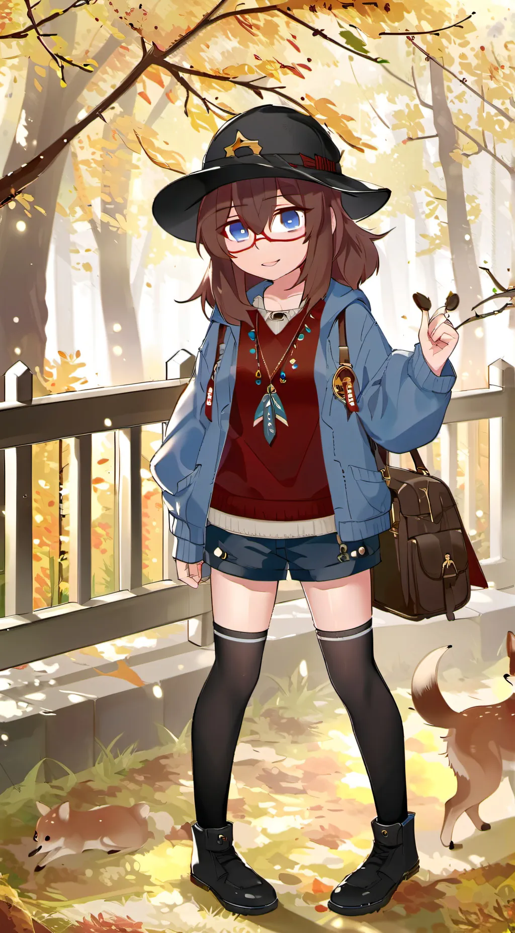 ai character: Theya/Cotten background