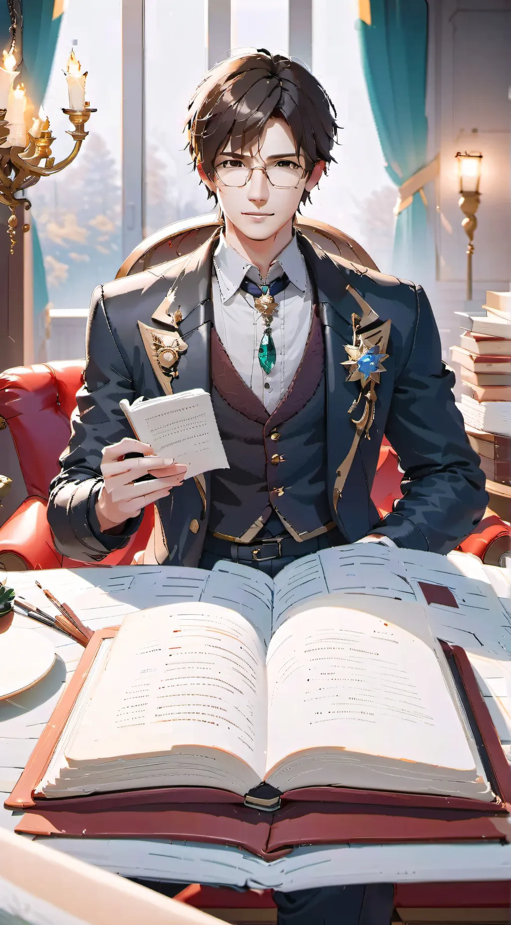 ai character: Harry background