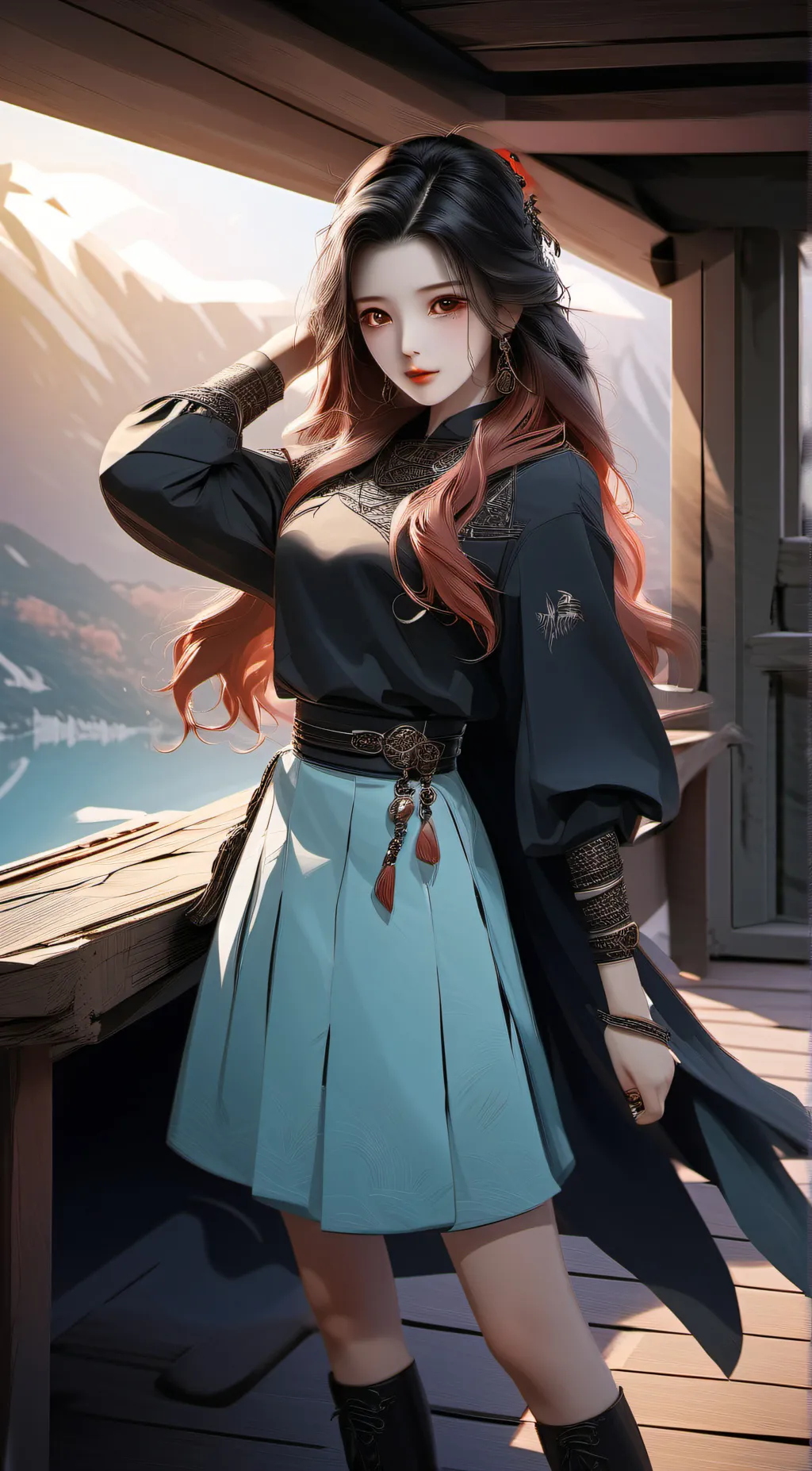 ai character: Eliana  background