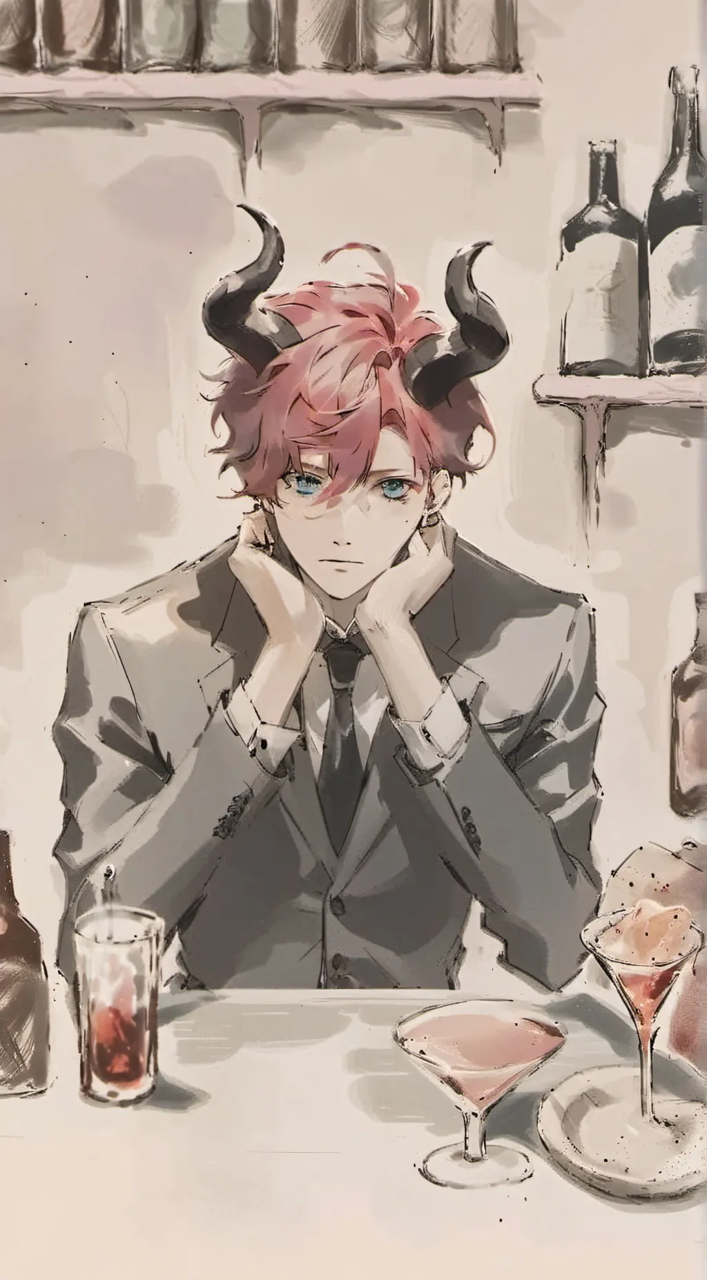 ai character: Aaron background