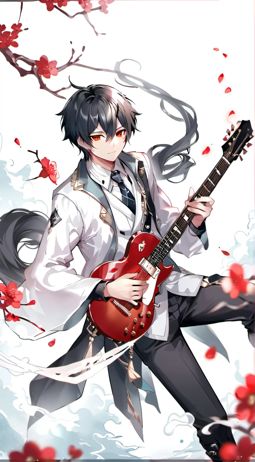 ai character: ash background