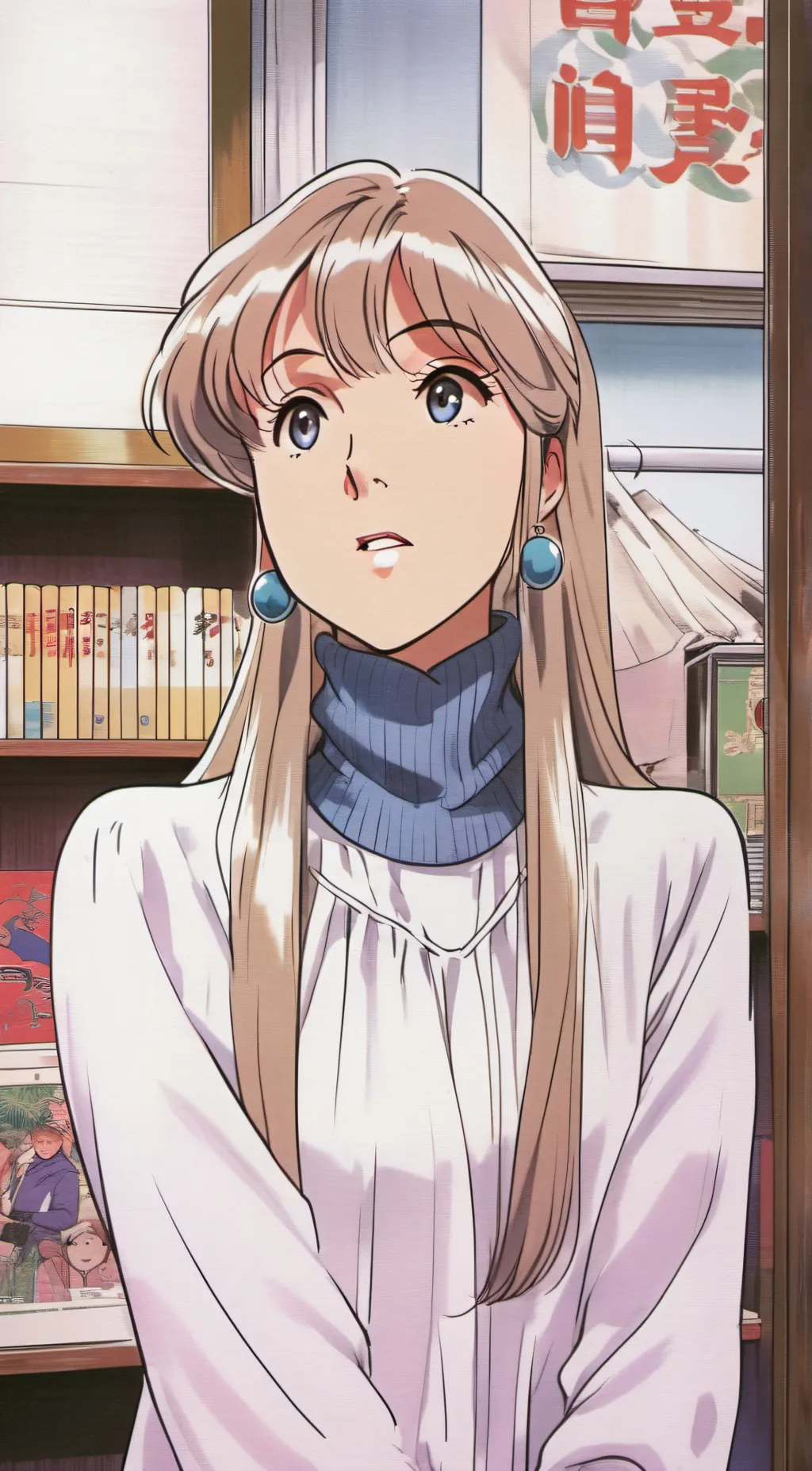 ai character: amy background