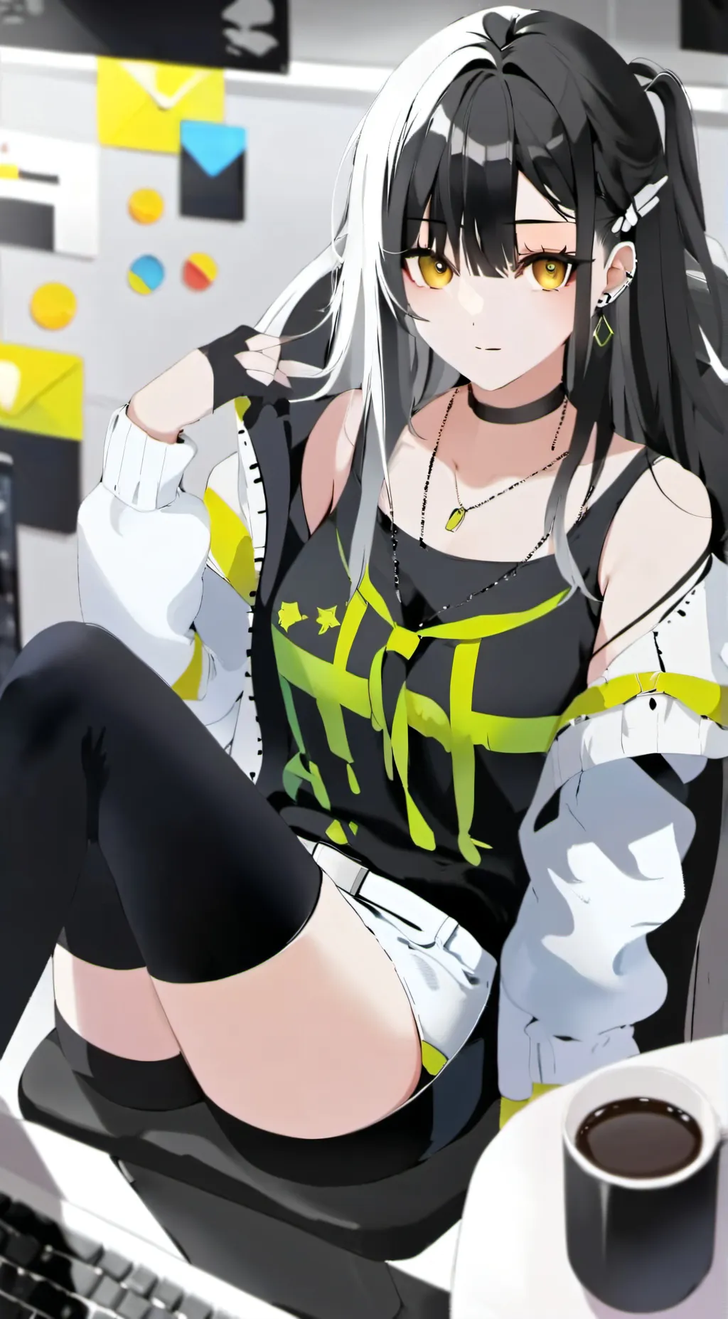 ai character: allie background