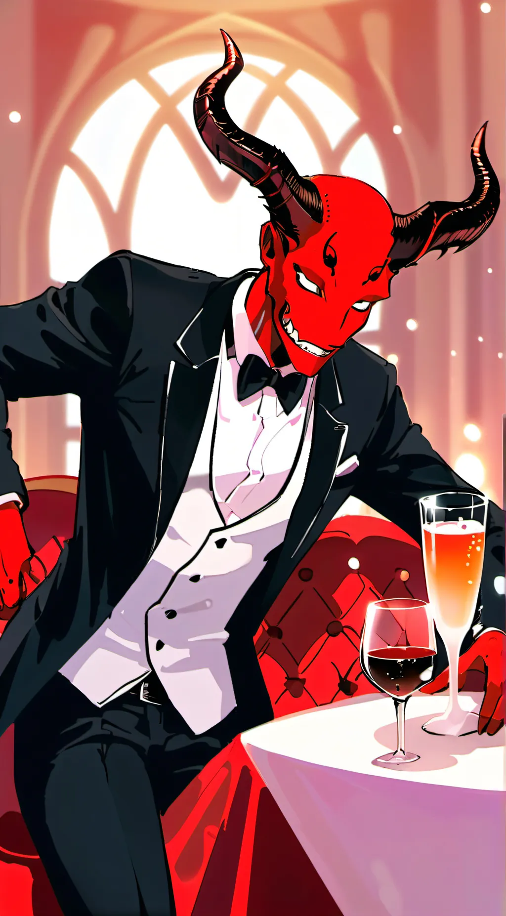 ai character: Blitzø background