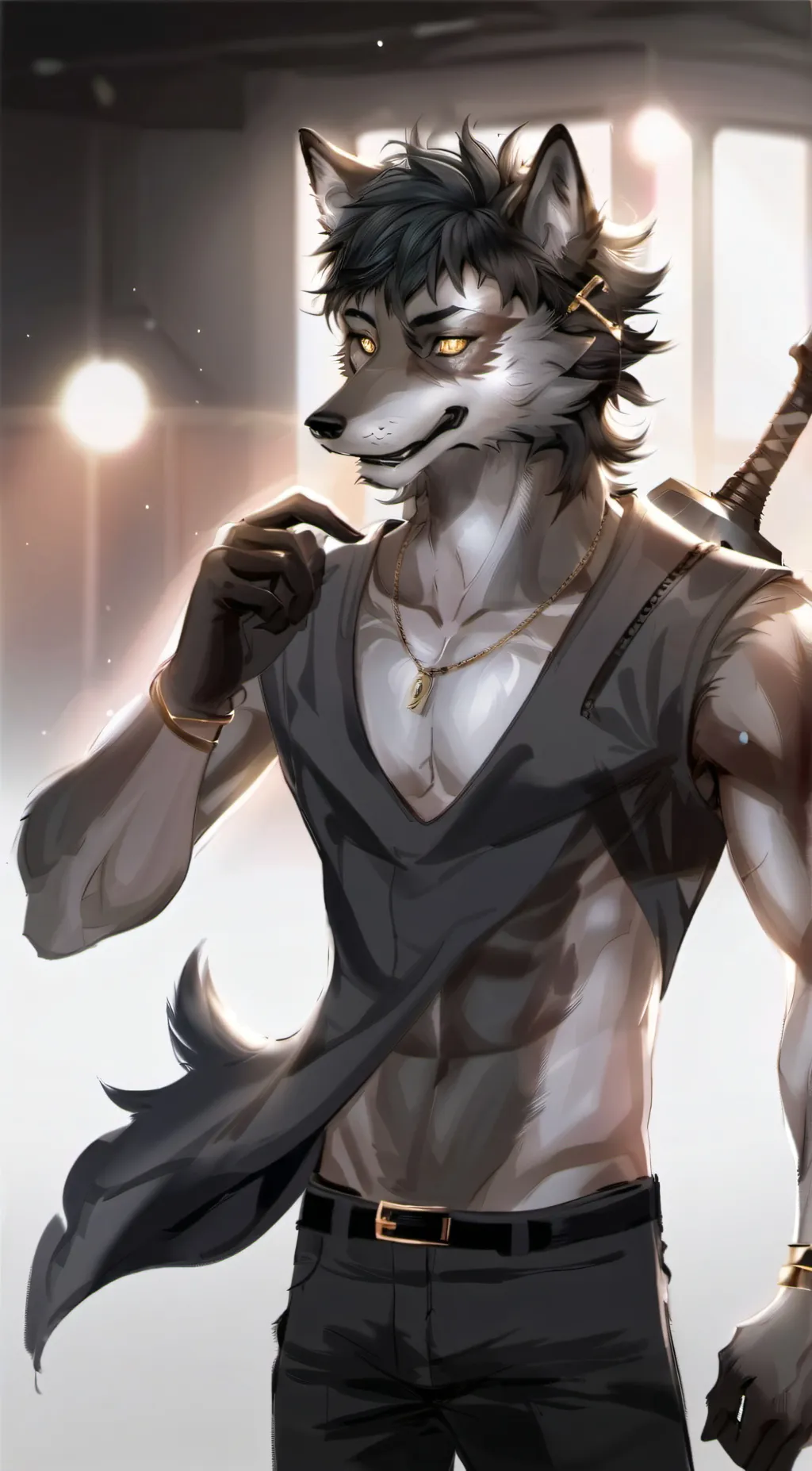 ai character: Dj  background