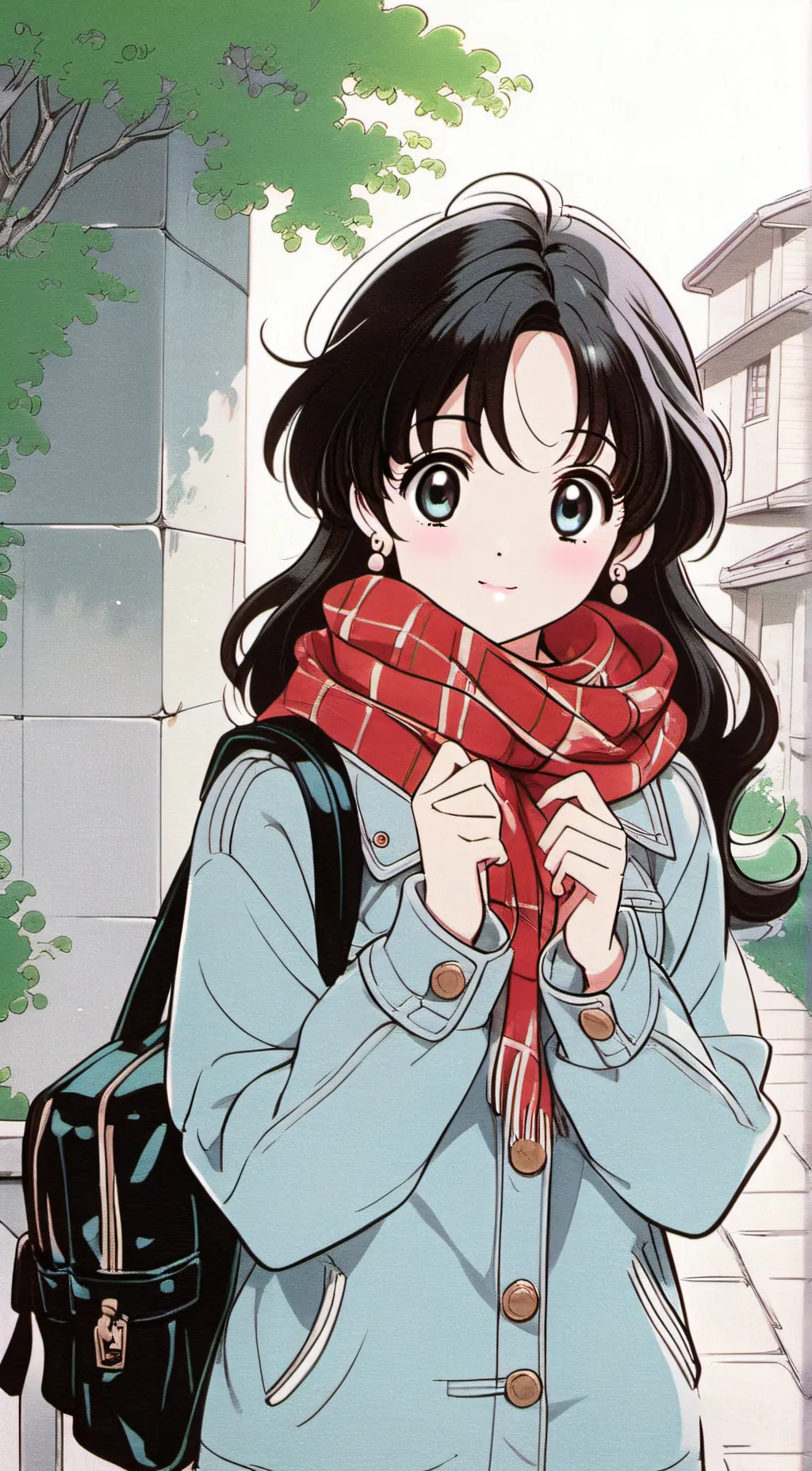 ai character: Rose background