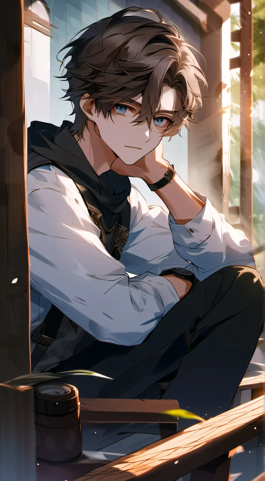 ai character: Davin background