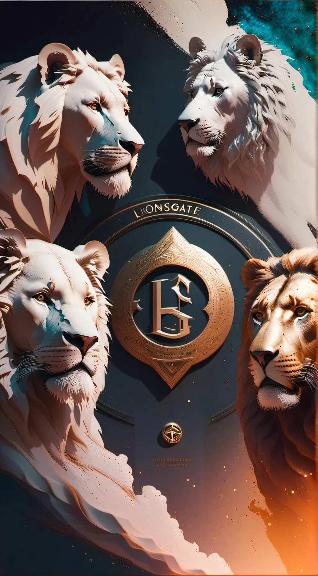 ai character: Lionsgate background