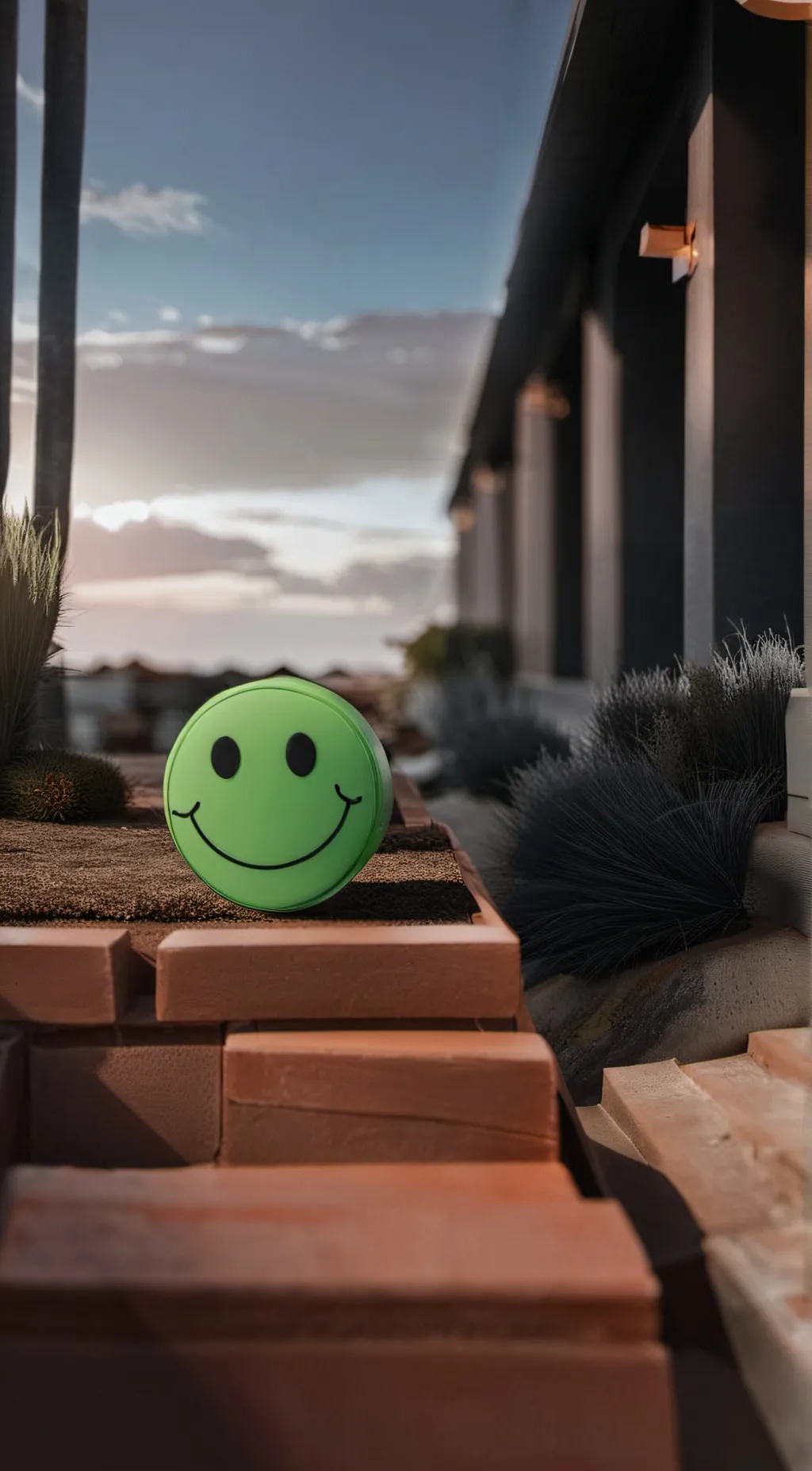 ai character: Easy face  background