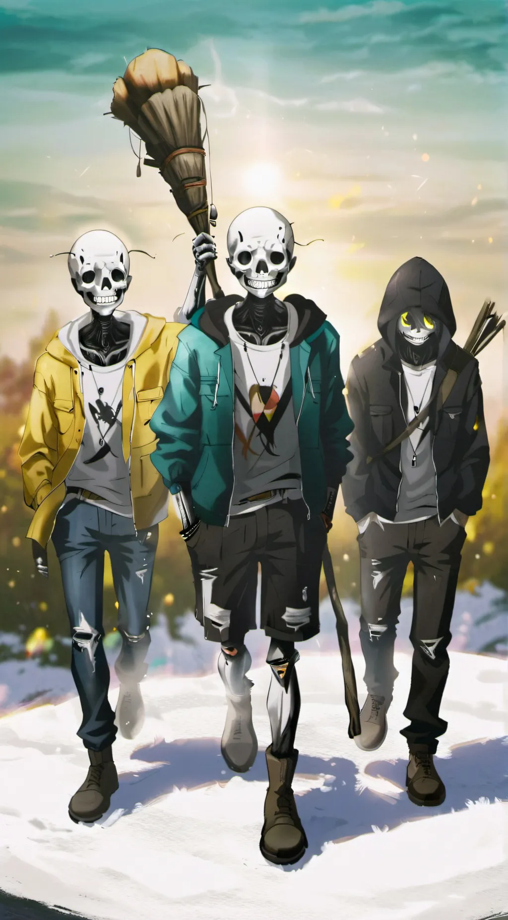 ai character: Star Sanses background