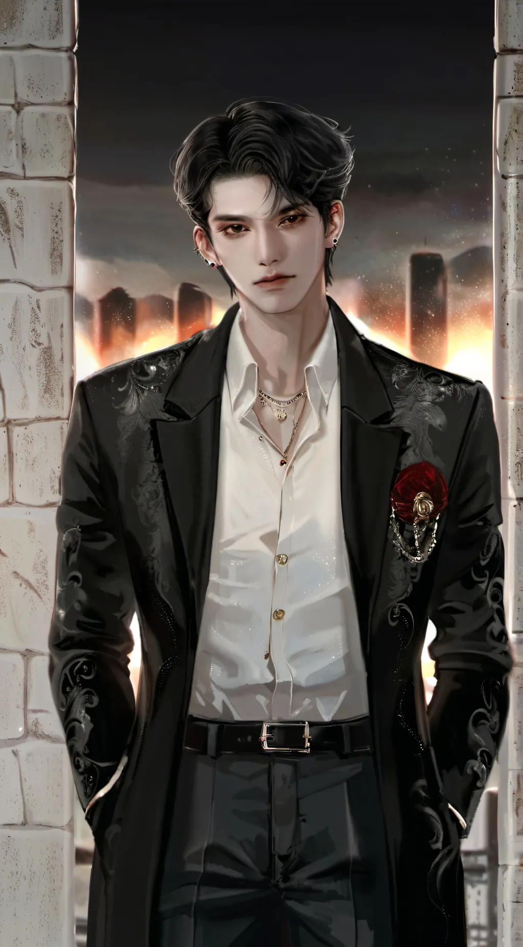 ai character: Dante background