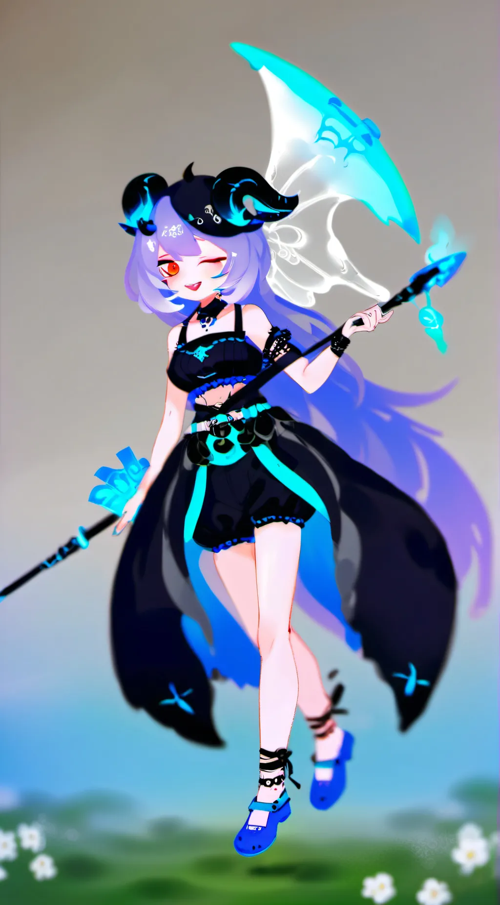 ai character: •°Fizzie°• background