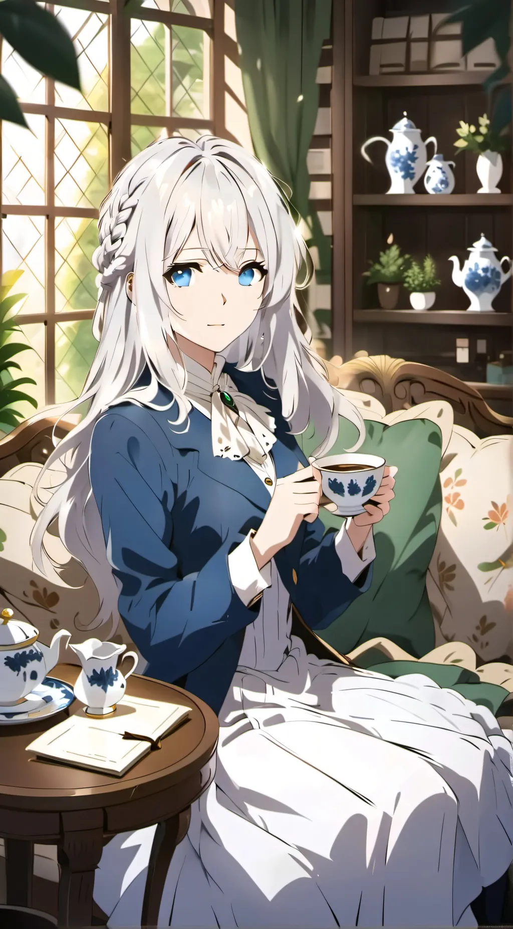 ai character: Ellie background