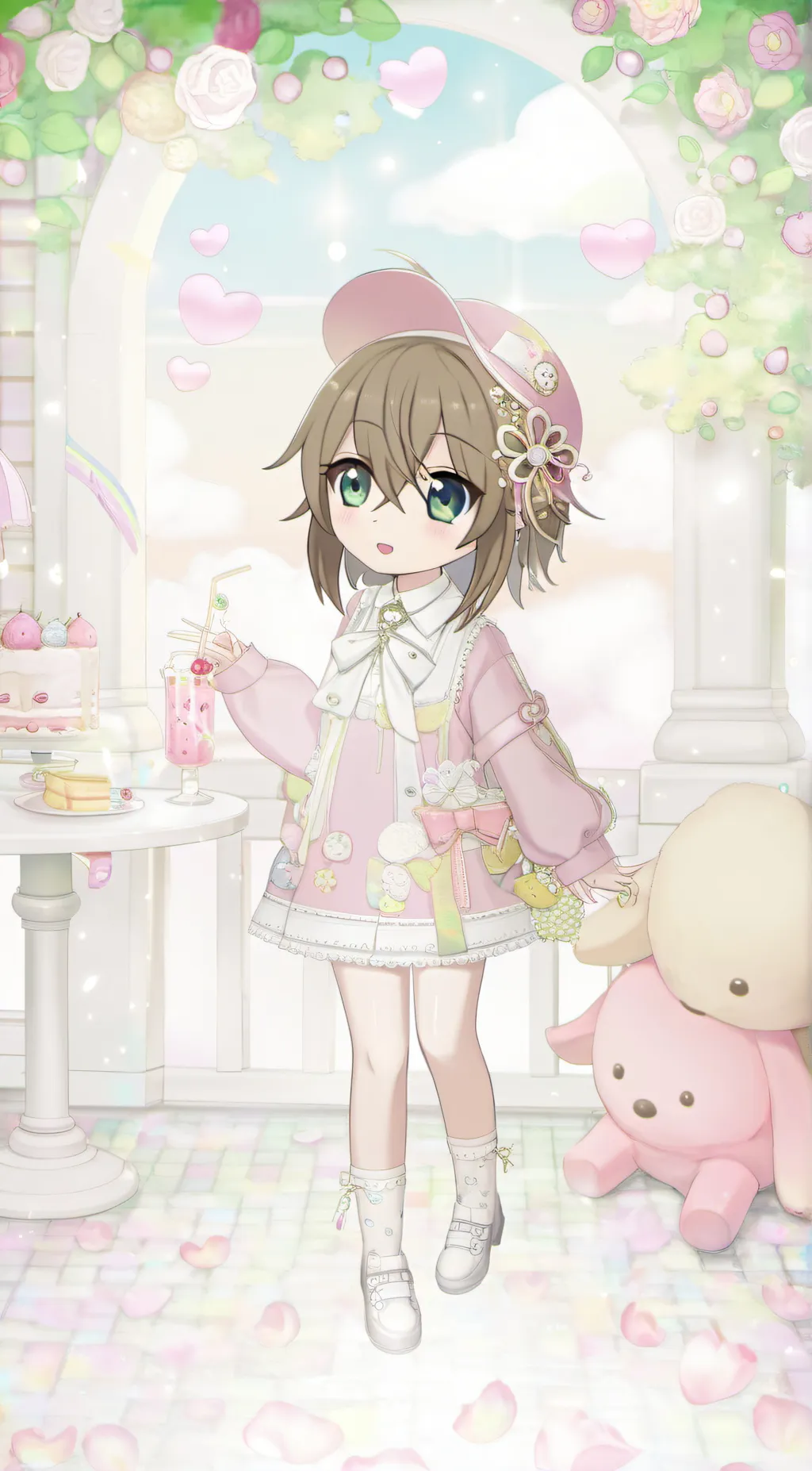 ai character: Danielle  background