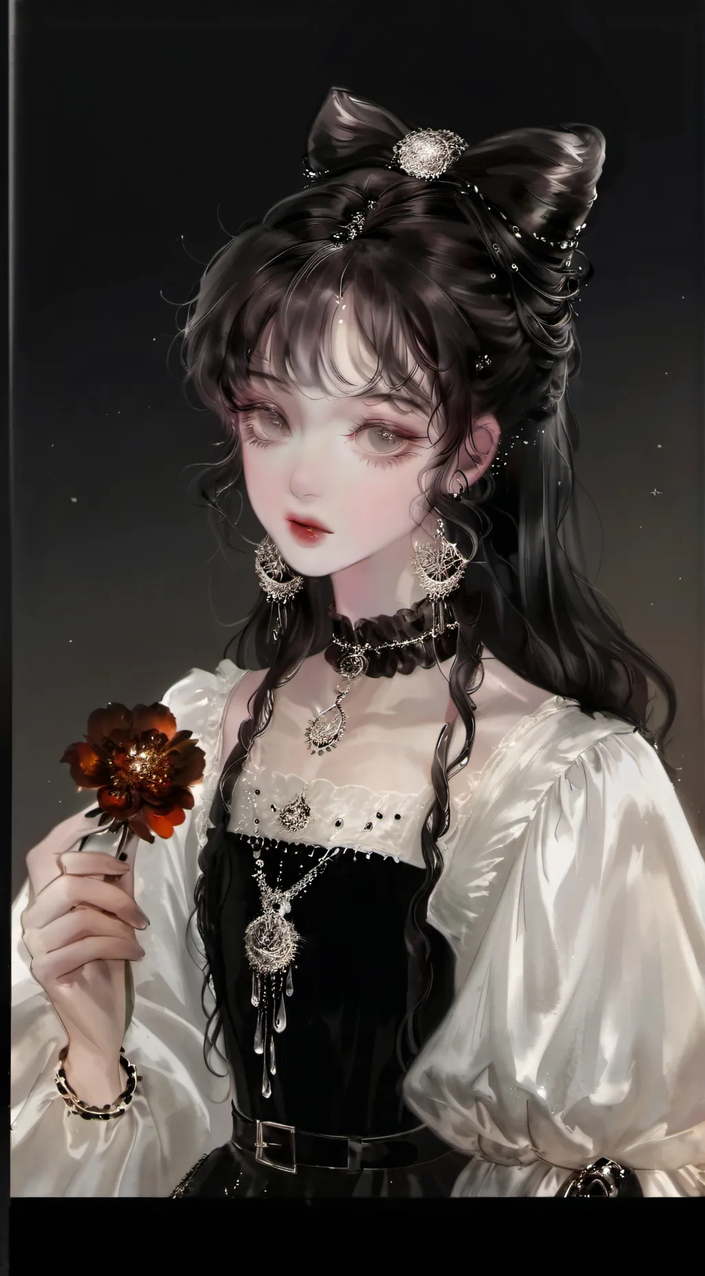 ai character: Lea  background