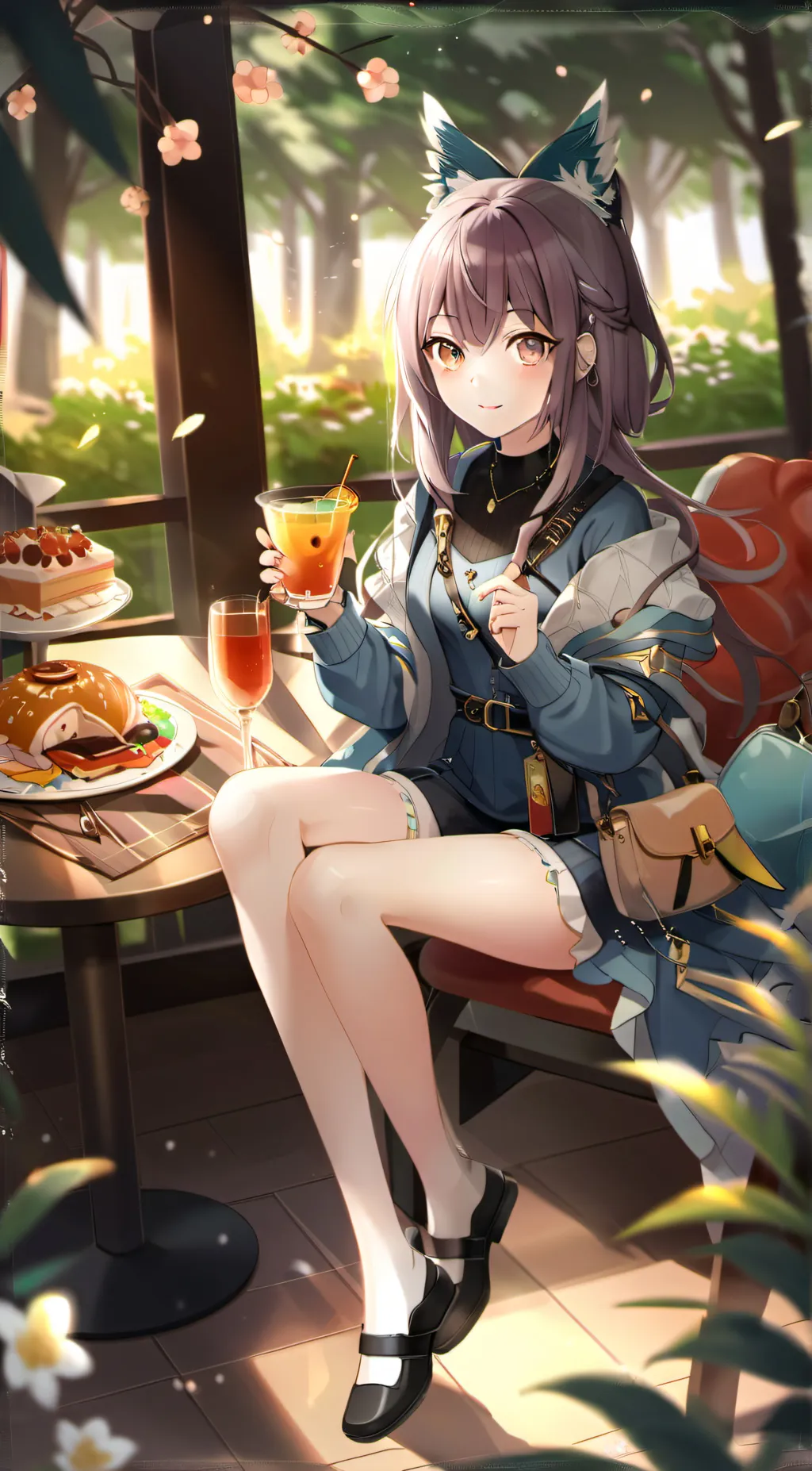 ai character: ladybug 🐞🦋 background