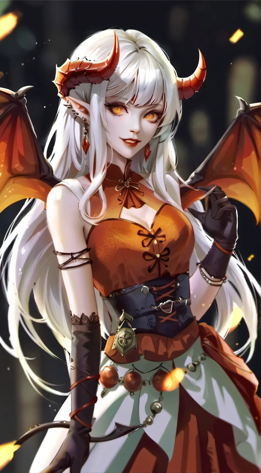 ai character: Rykell  background