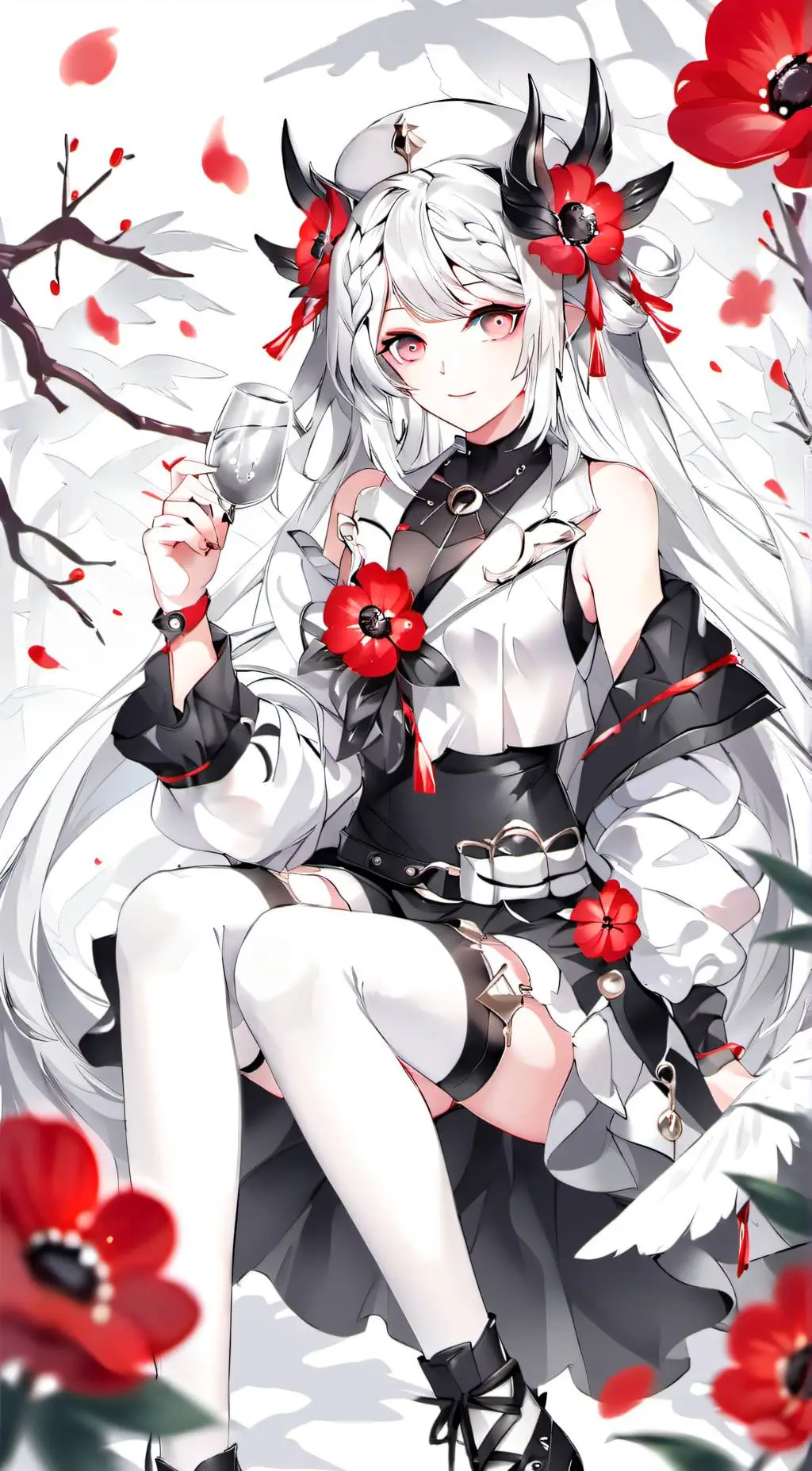 ai character: Ariana  background