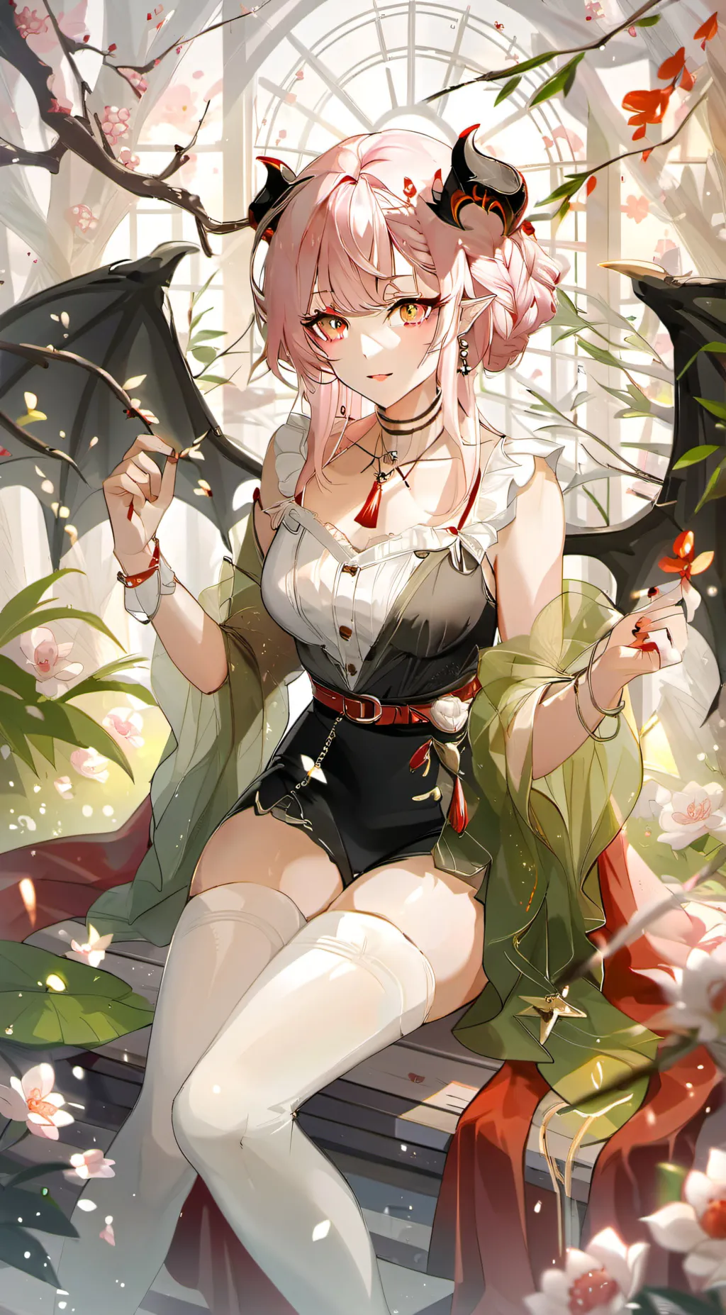 ai character: Lily background