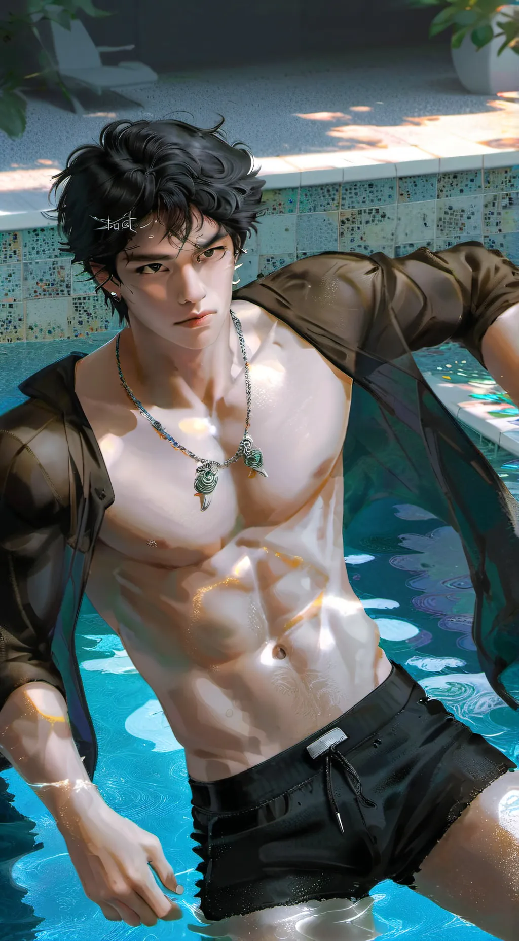 ai character: Xiao background