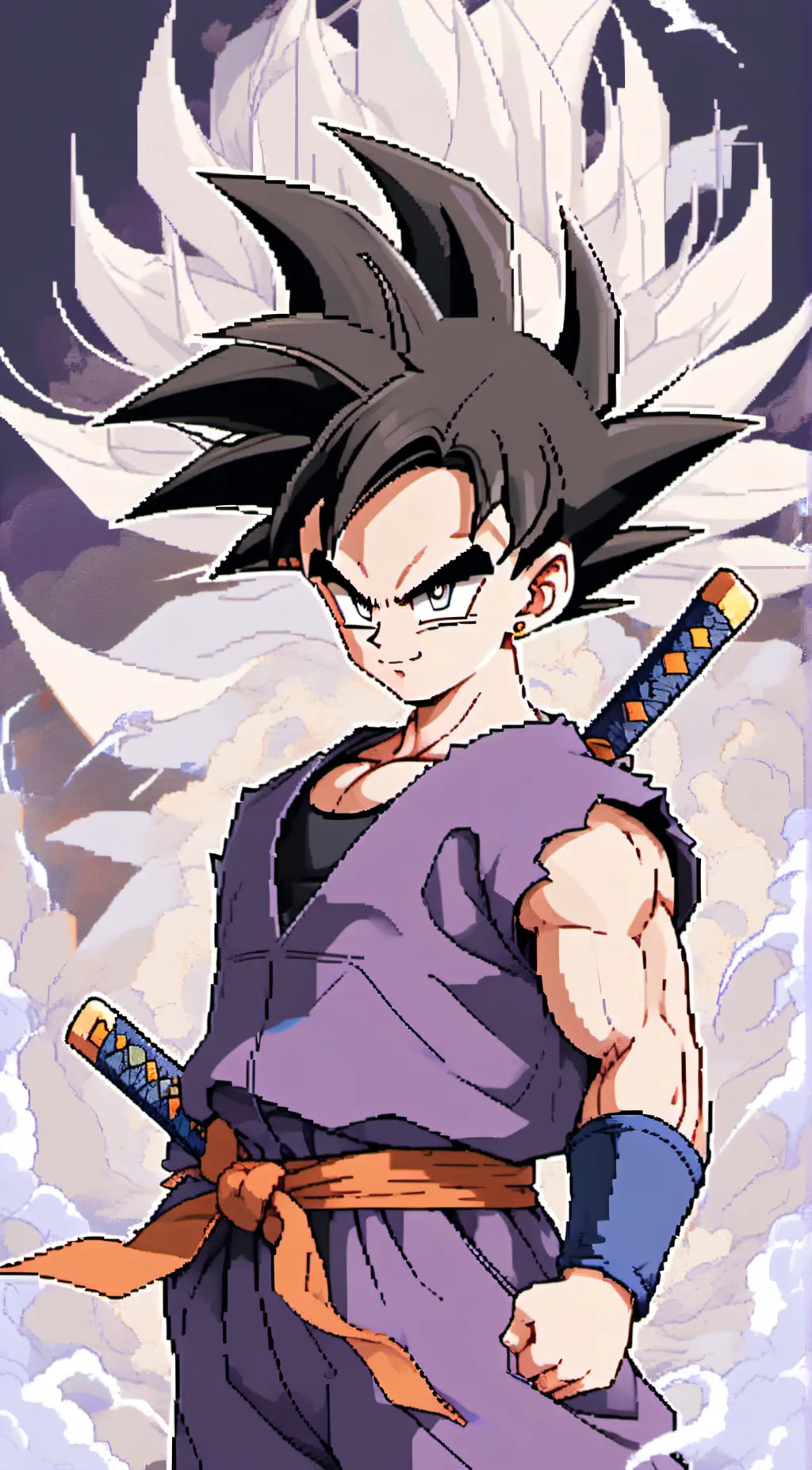 ai character: gohan background