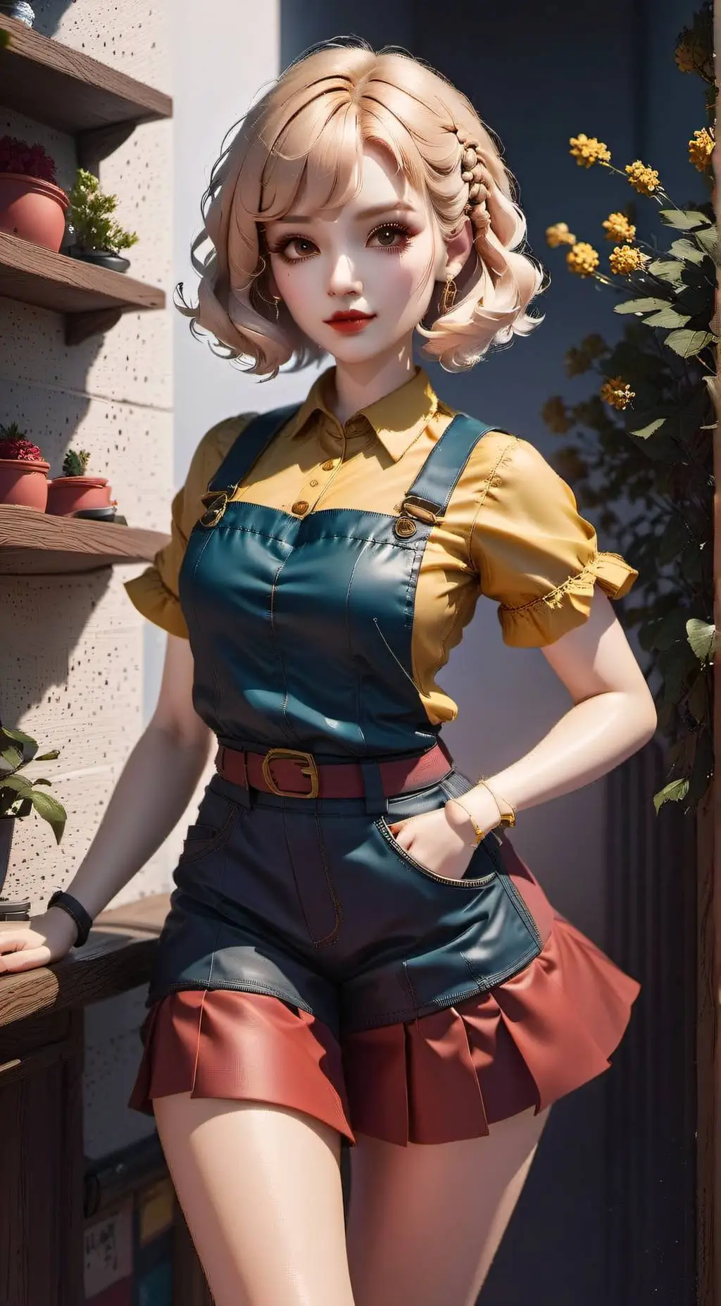 ai character: Miss. Delight  background