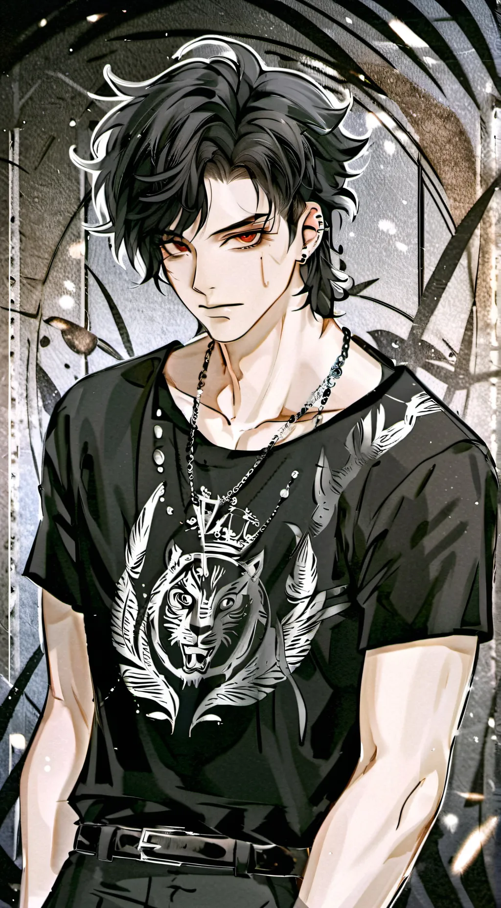 ai character: Ash background