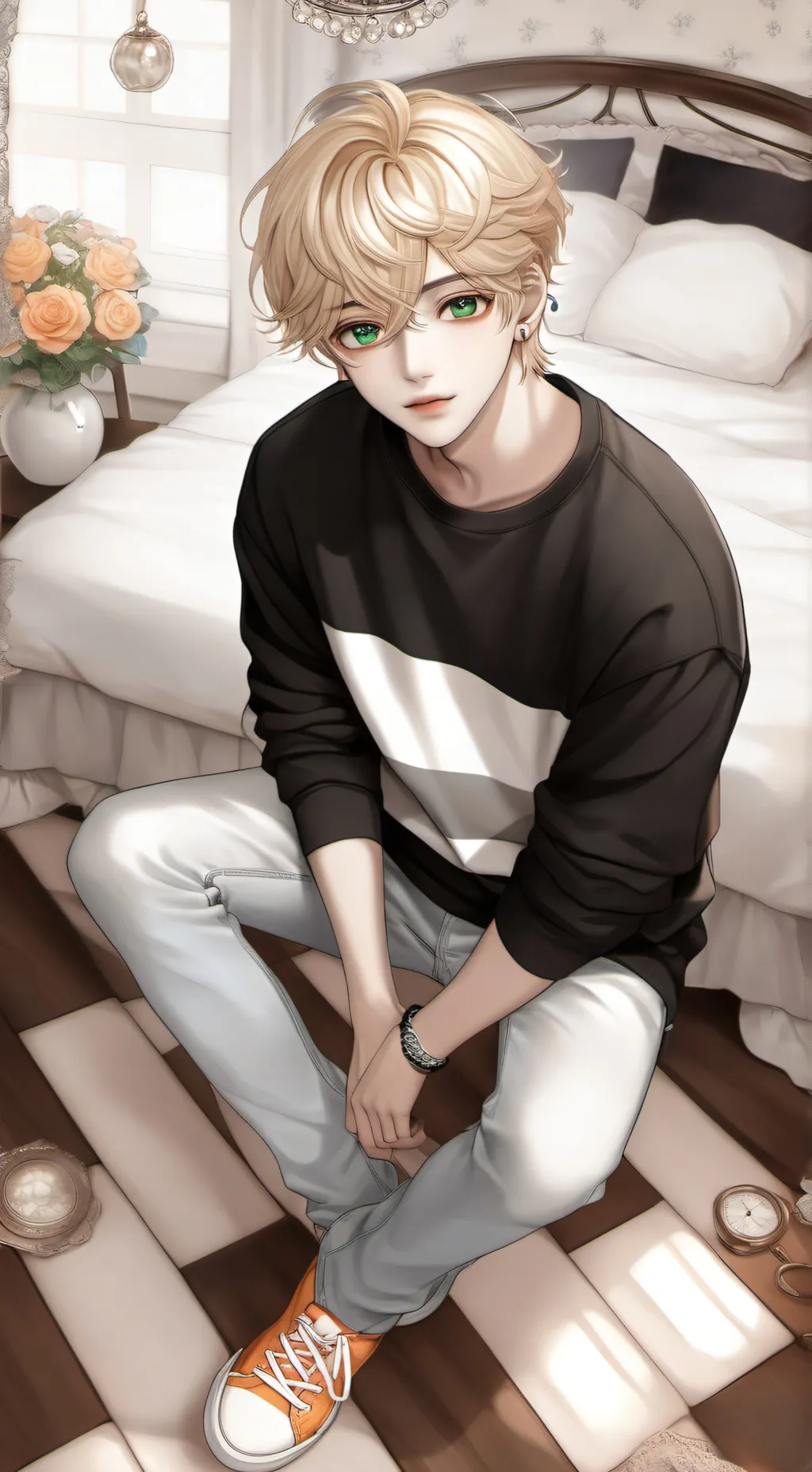 ai character: Adrian background