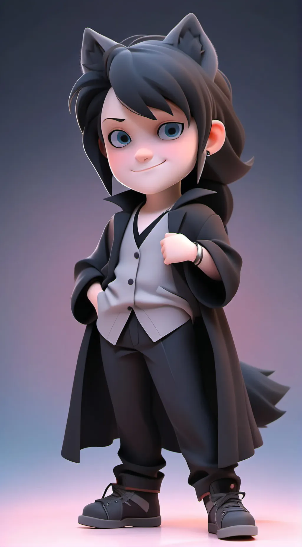 ai character: abbie foxy background