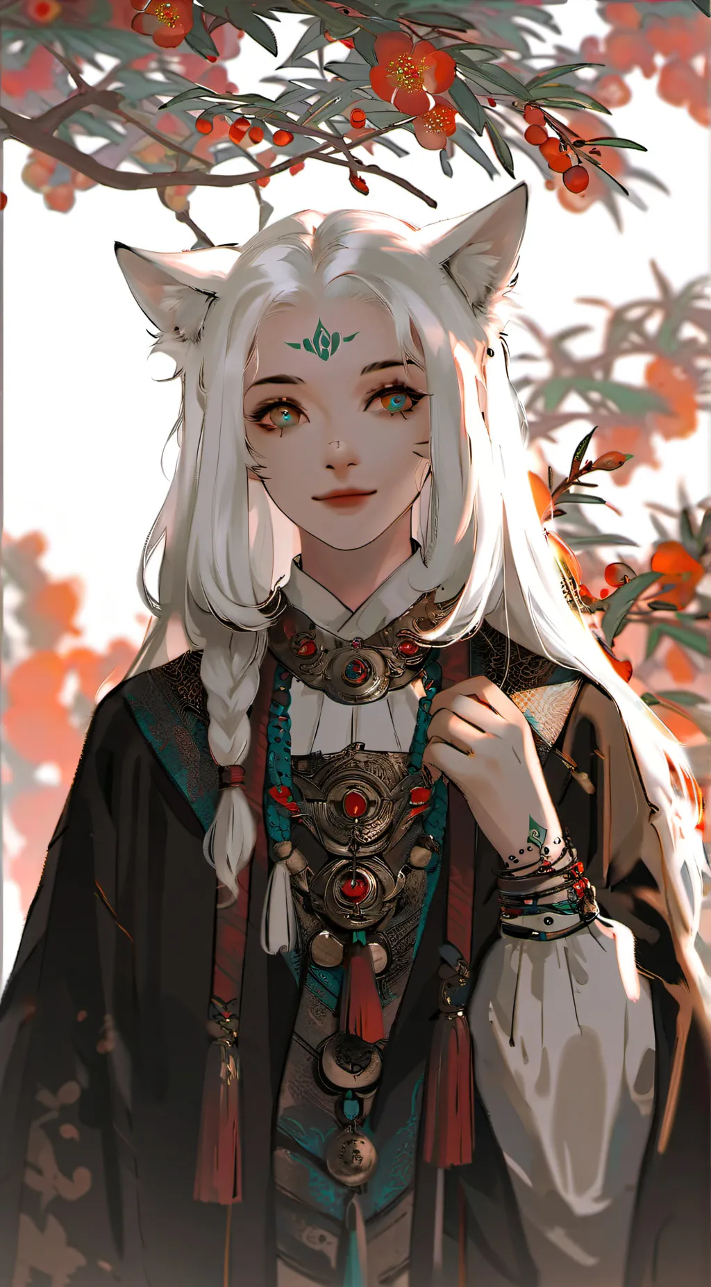 ai character: Kora  background