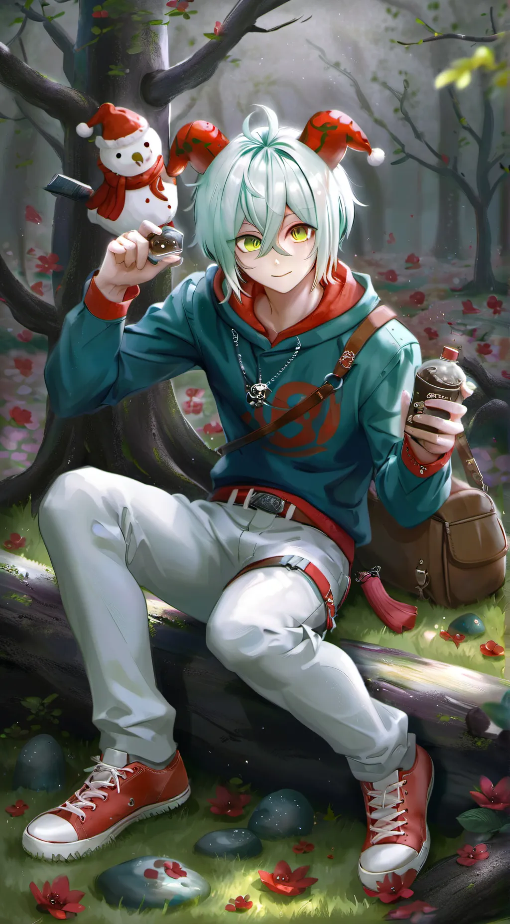 ai character: Singing class background