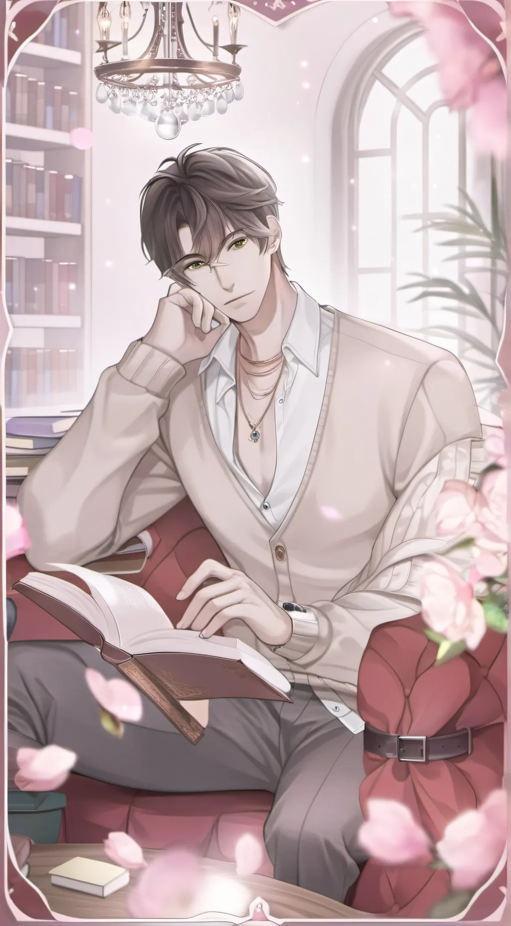 ai character: Oliver background