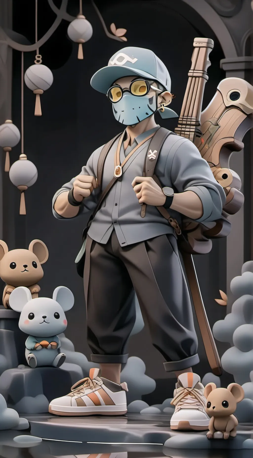 ai character: zack background