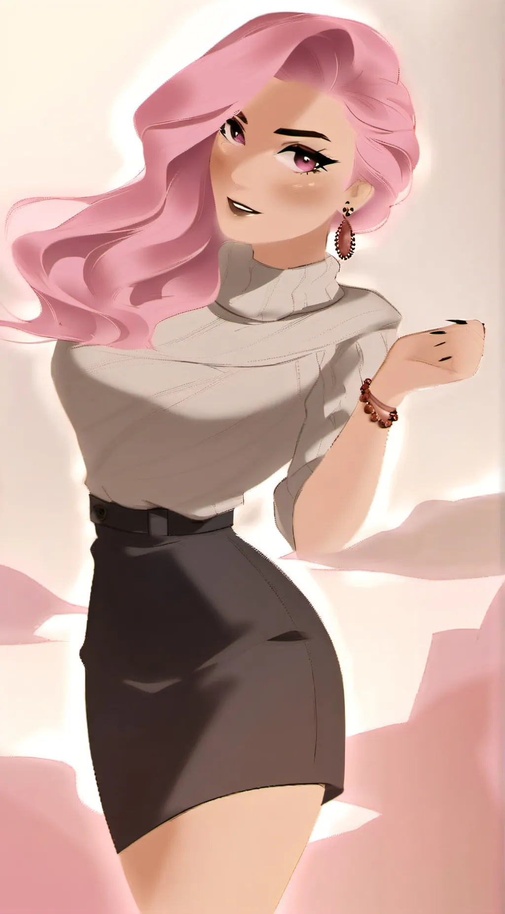 ai character: Melody background