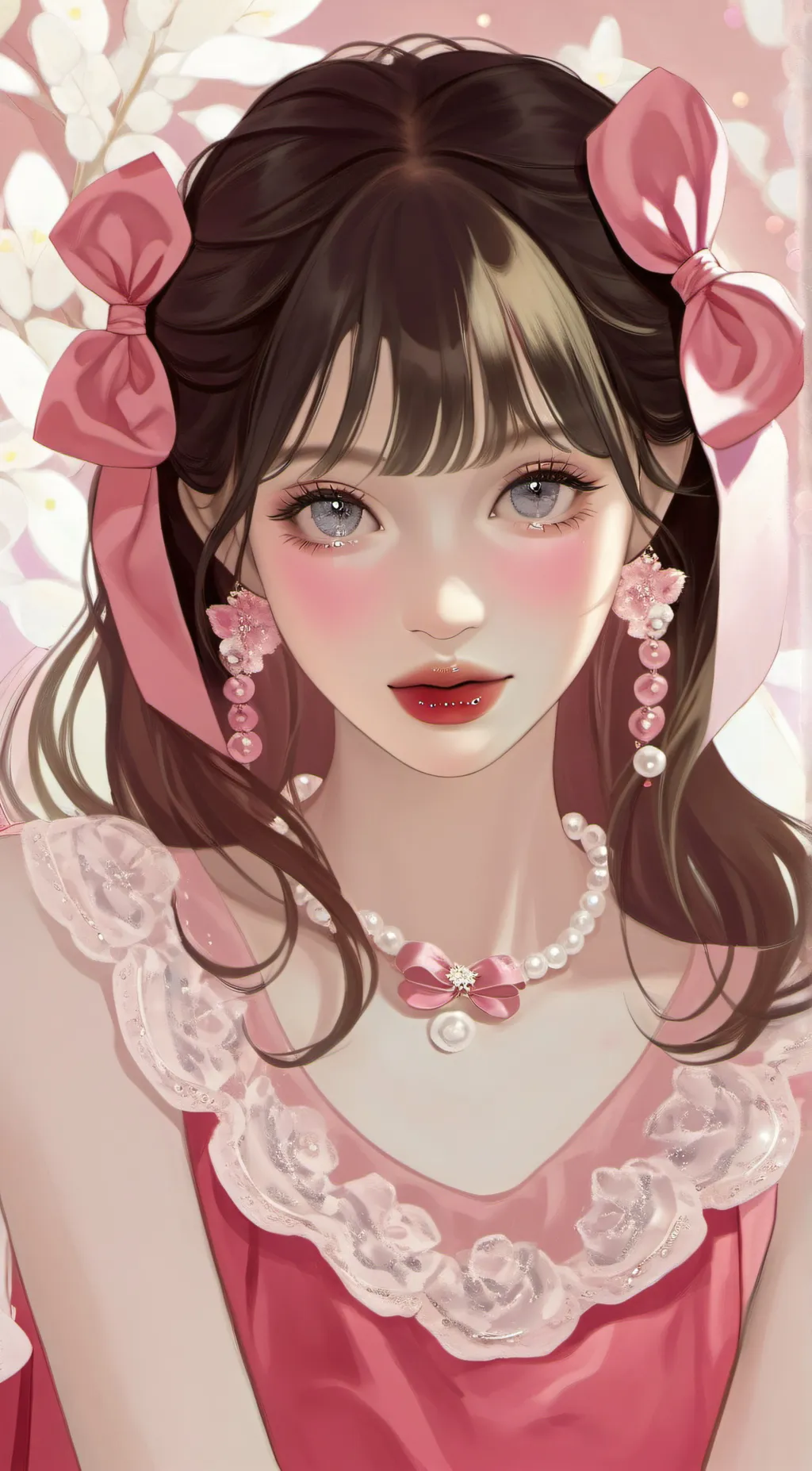 ai character: Wonyoung background