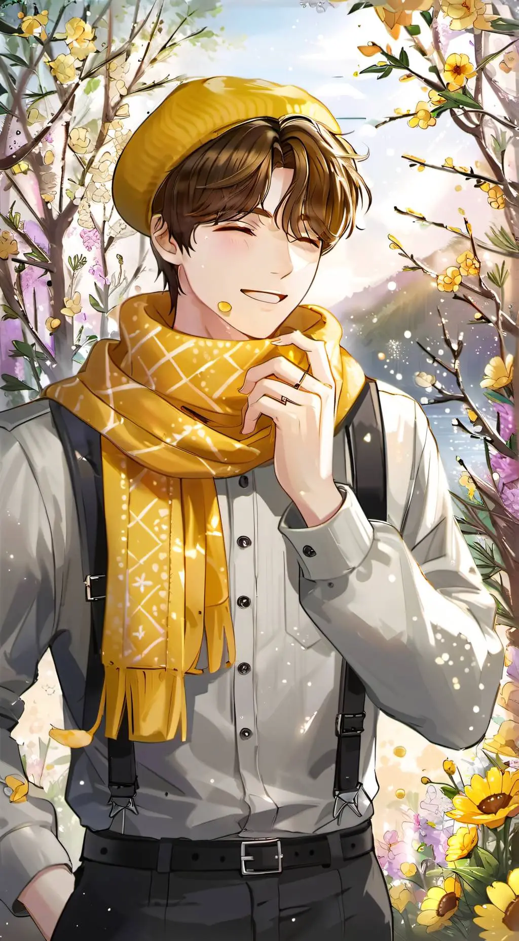 ai character: mangopool  background